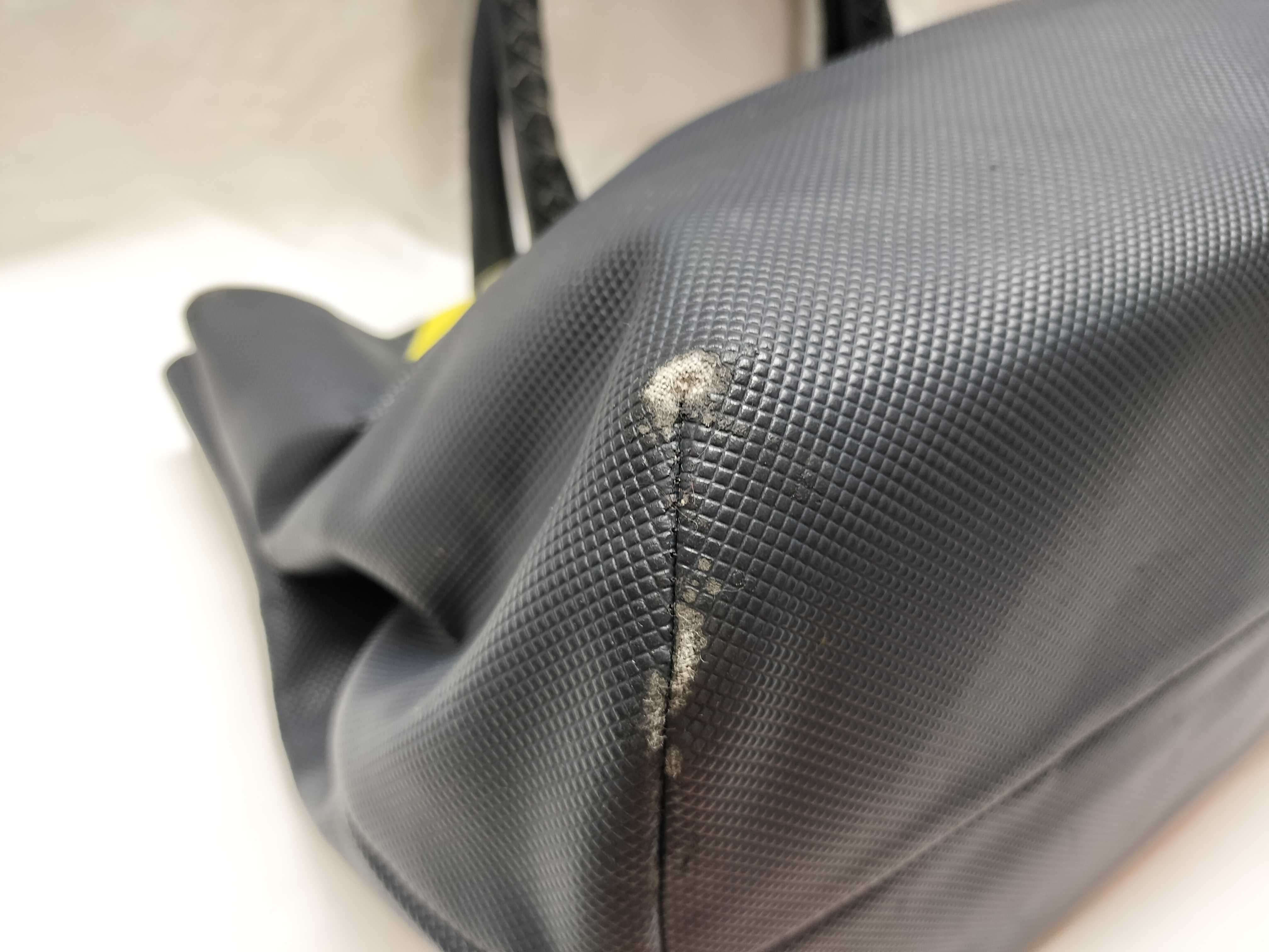 PVC x Leather Shoulder Bag — view 5