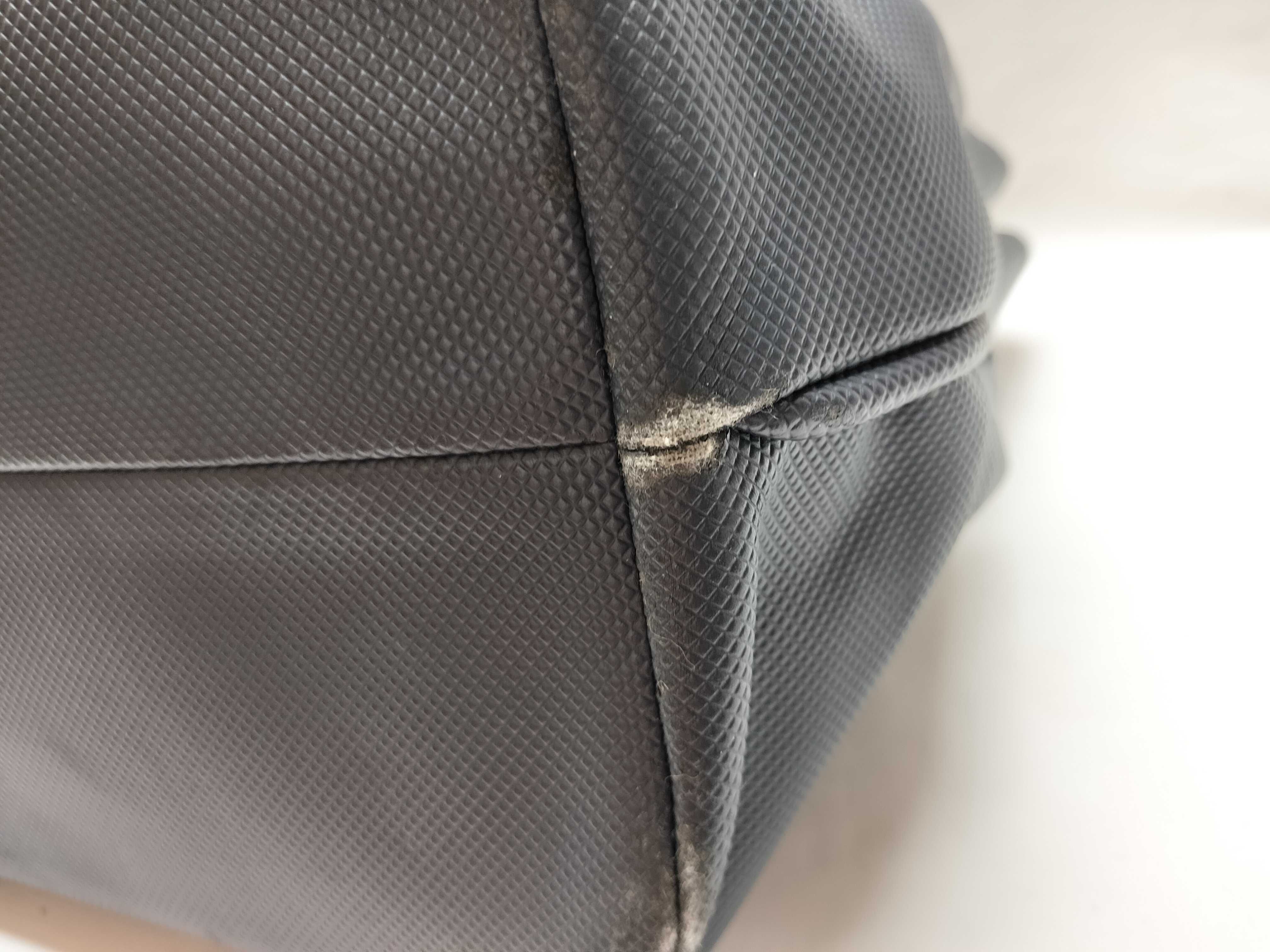 PVC x Leather Shoulder Bag — view 7