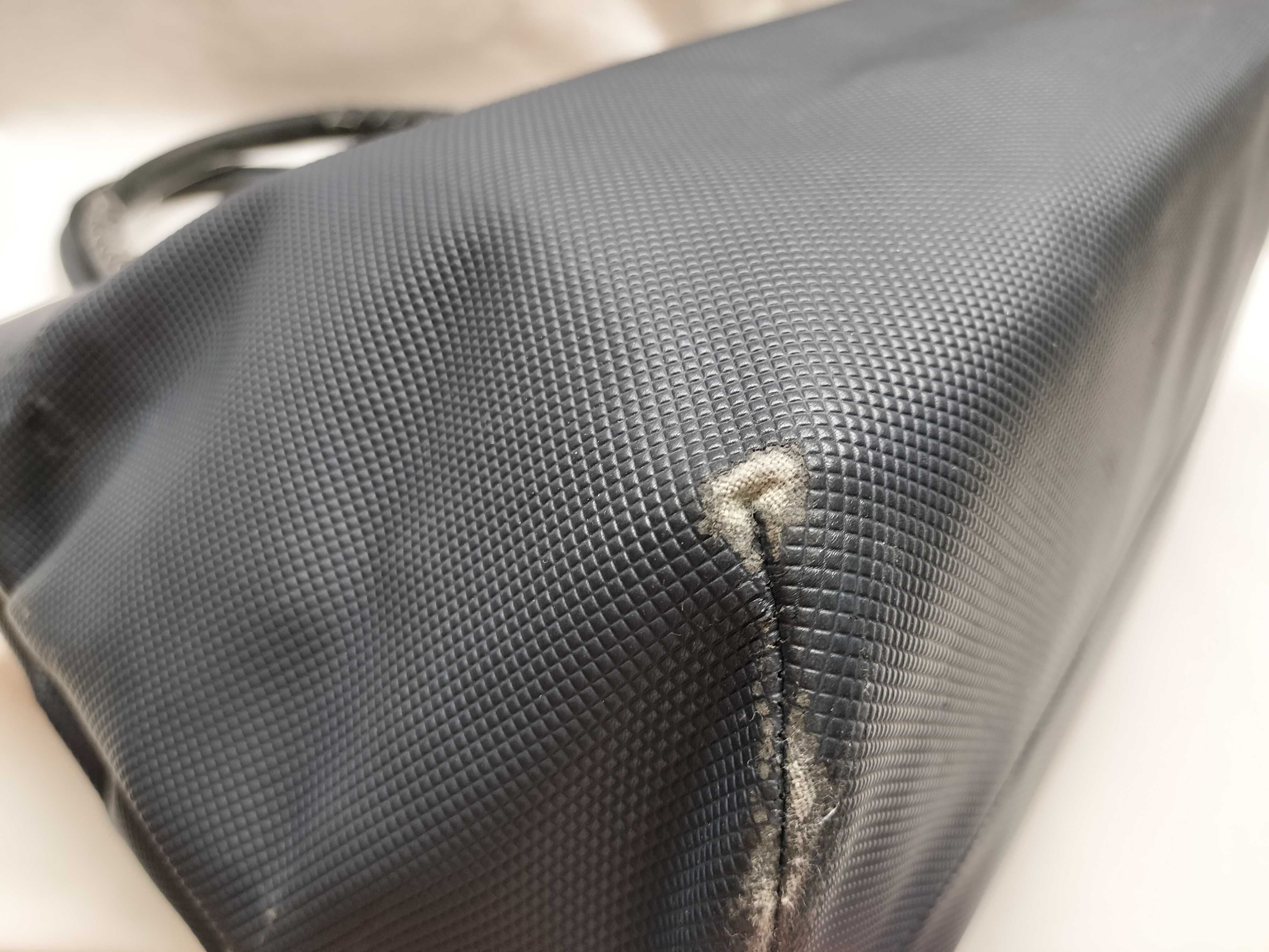 PVC x Leather Shoulder Bag — view 8