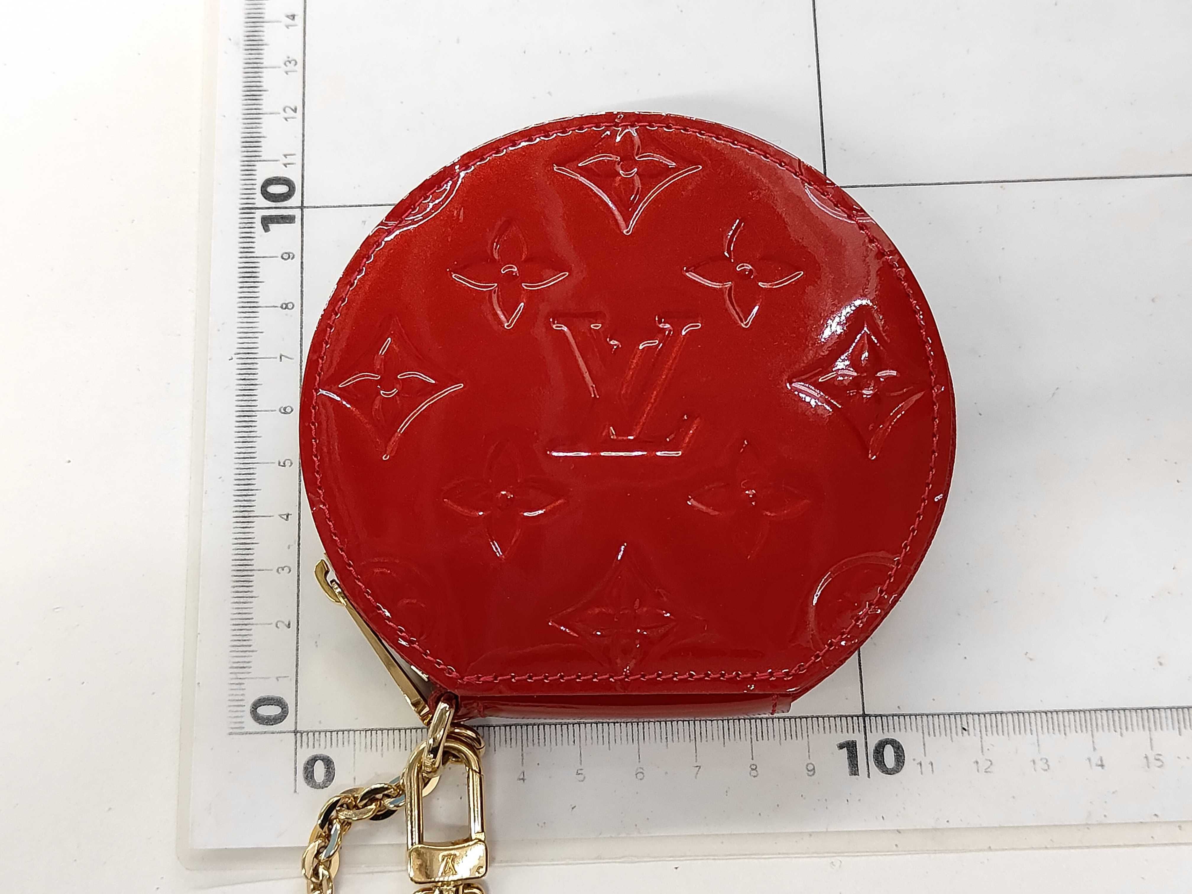 Monogram Vernis Portemonnaie Chapeau M91417 Coin Case — view 2
