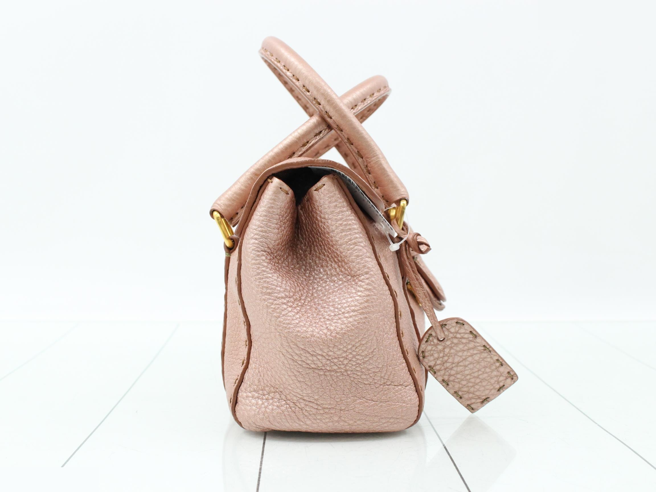 Metallic Mini Linda Selleria Handbag — view 4