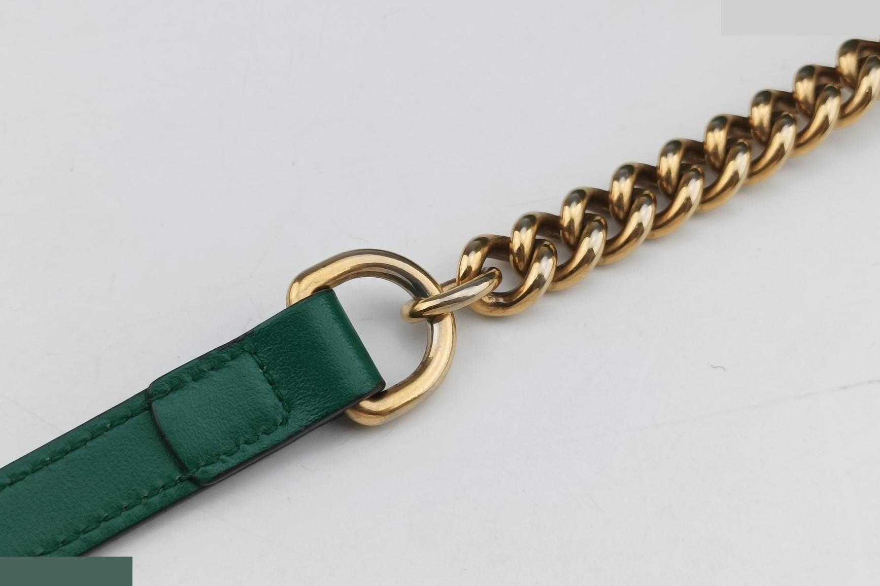 GG Marmont Leather Green — view 11