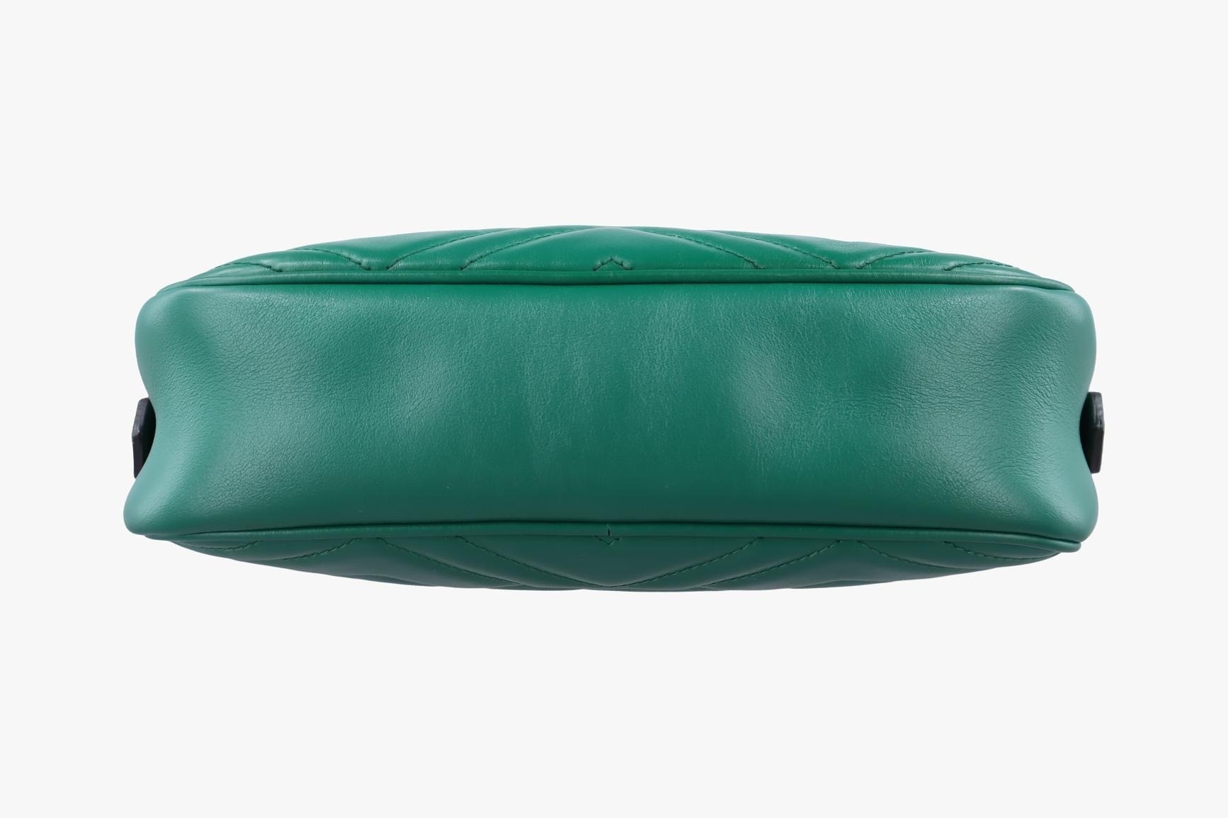 GG Marmont Leather Green — view 3