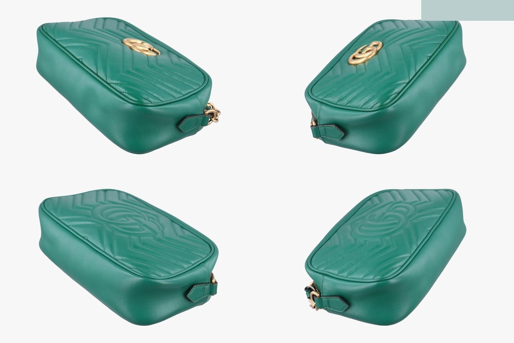 GG Marmont Leather Green — view 4