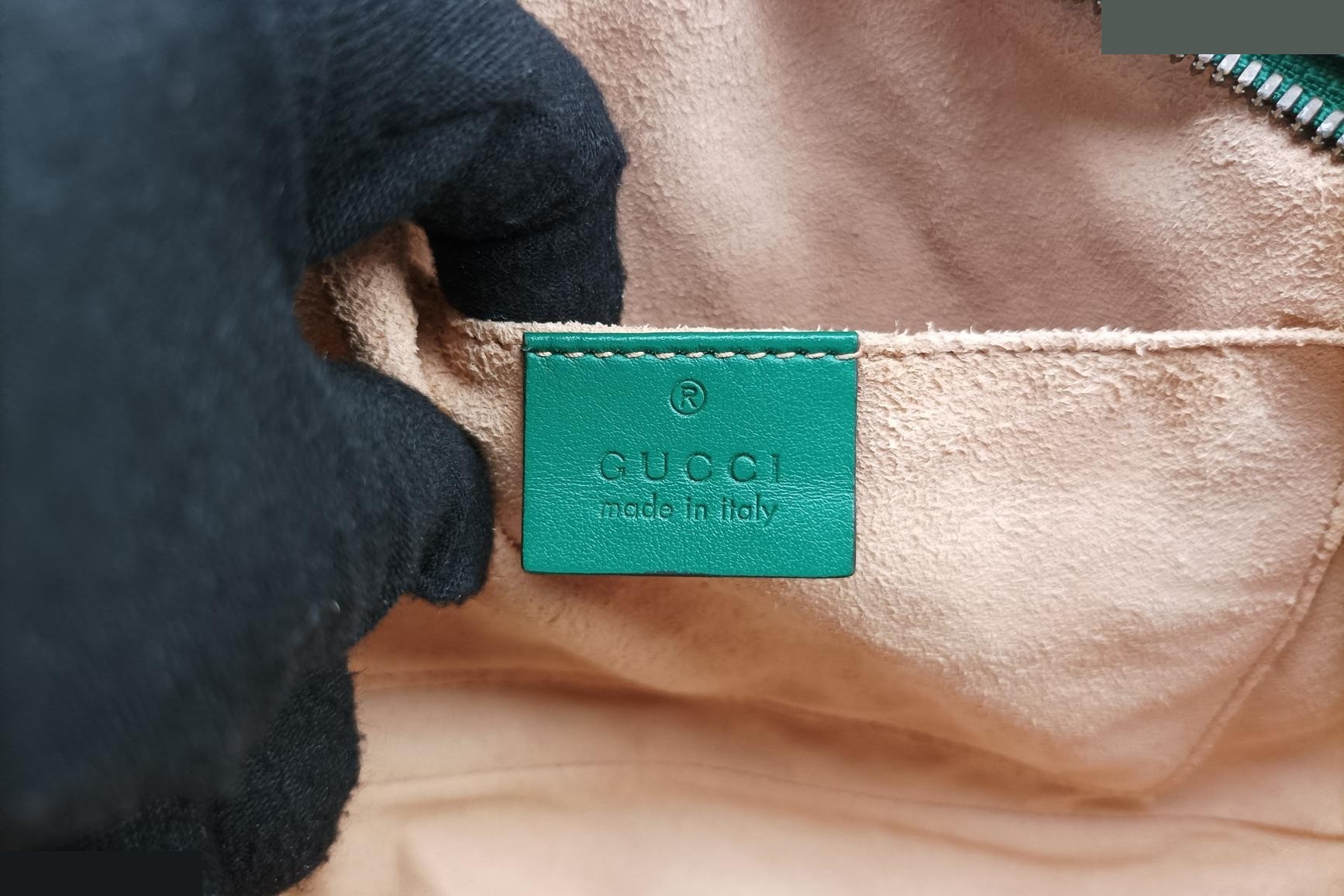 GG Marmont Leather Green — view 7