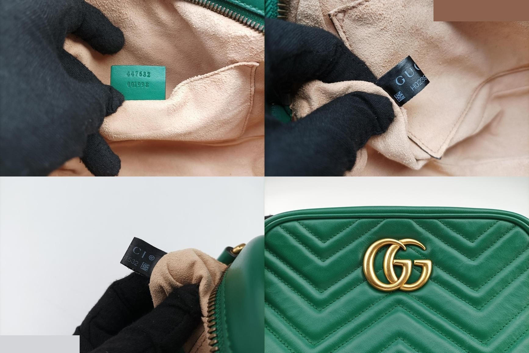 GG Marmont Leather Green — view 8
