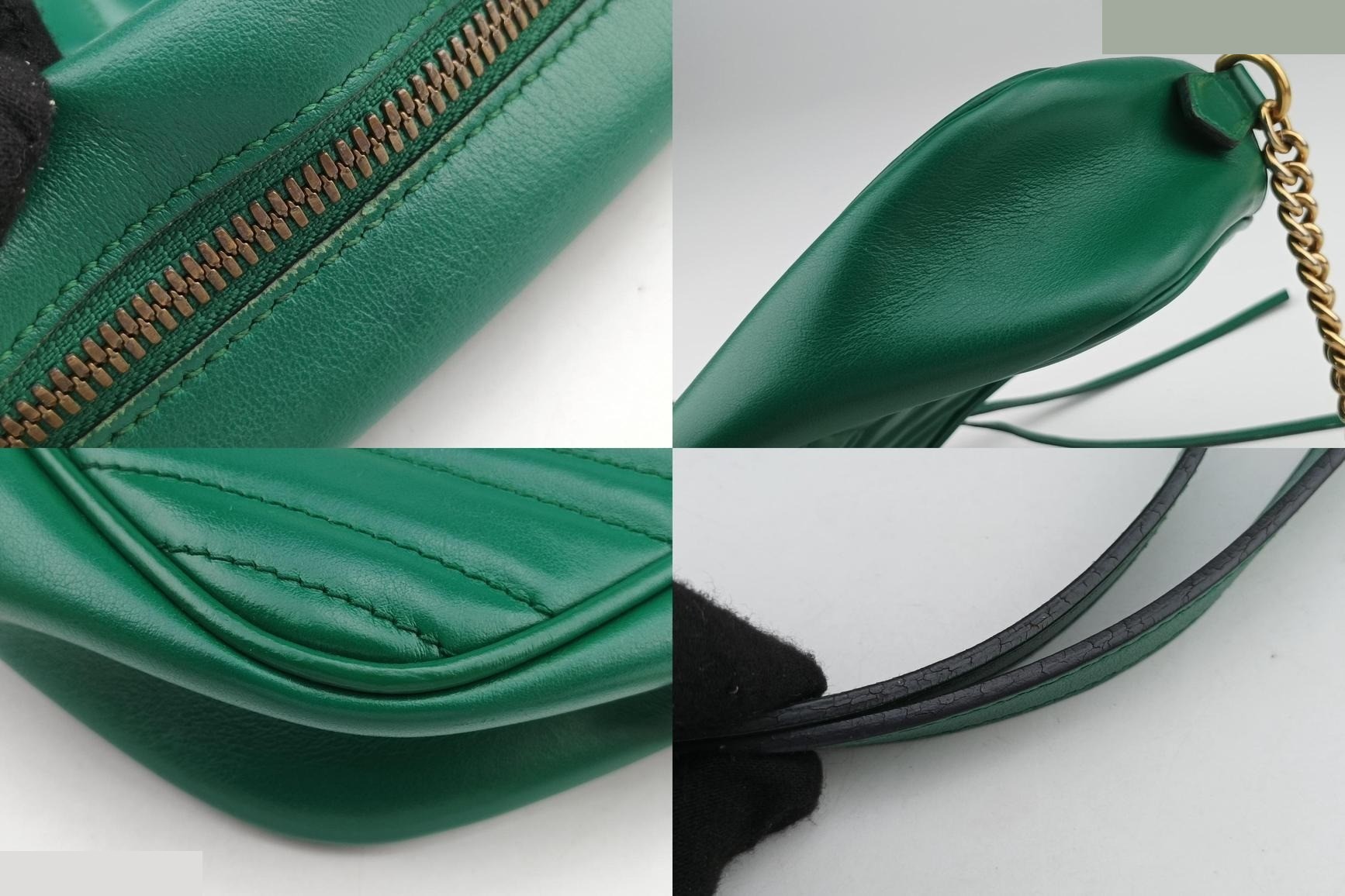 GG Marmont Leather Green — view 10
