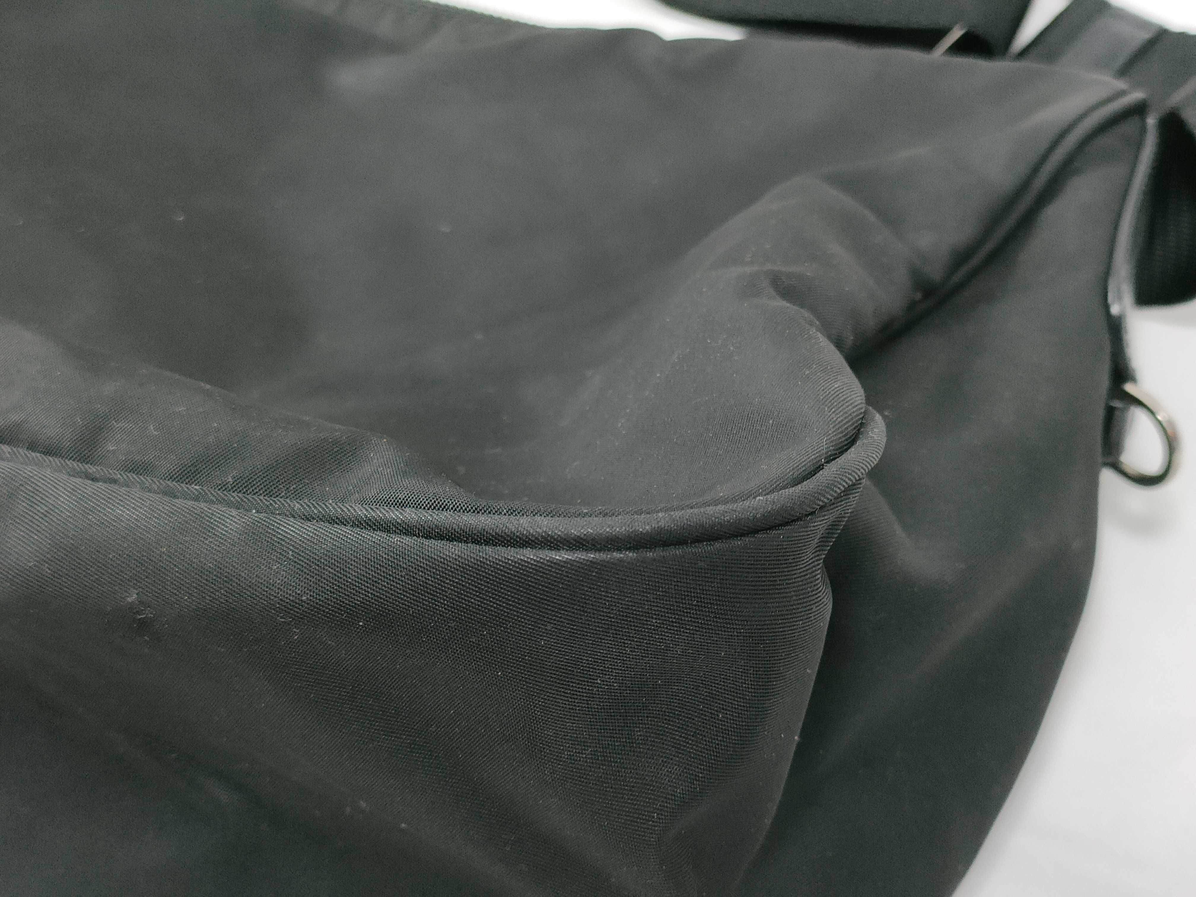 Nylon Shoulder Bag, Black, 164 (Shoulder Bag) — view 4