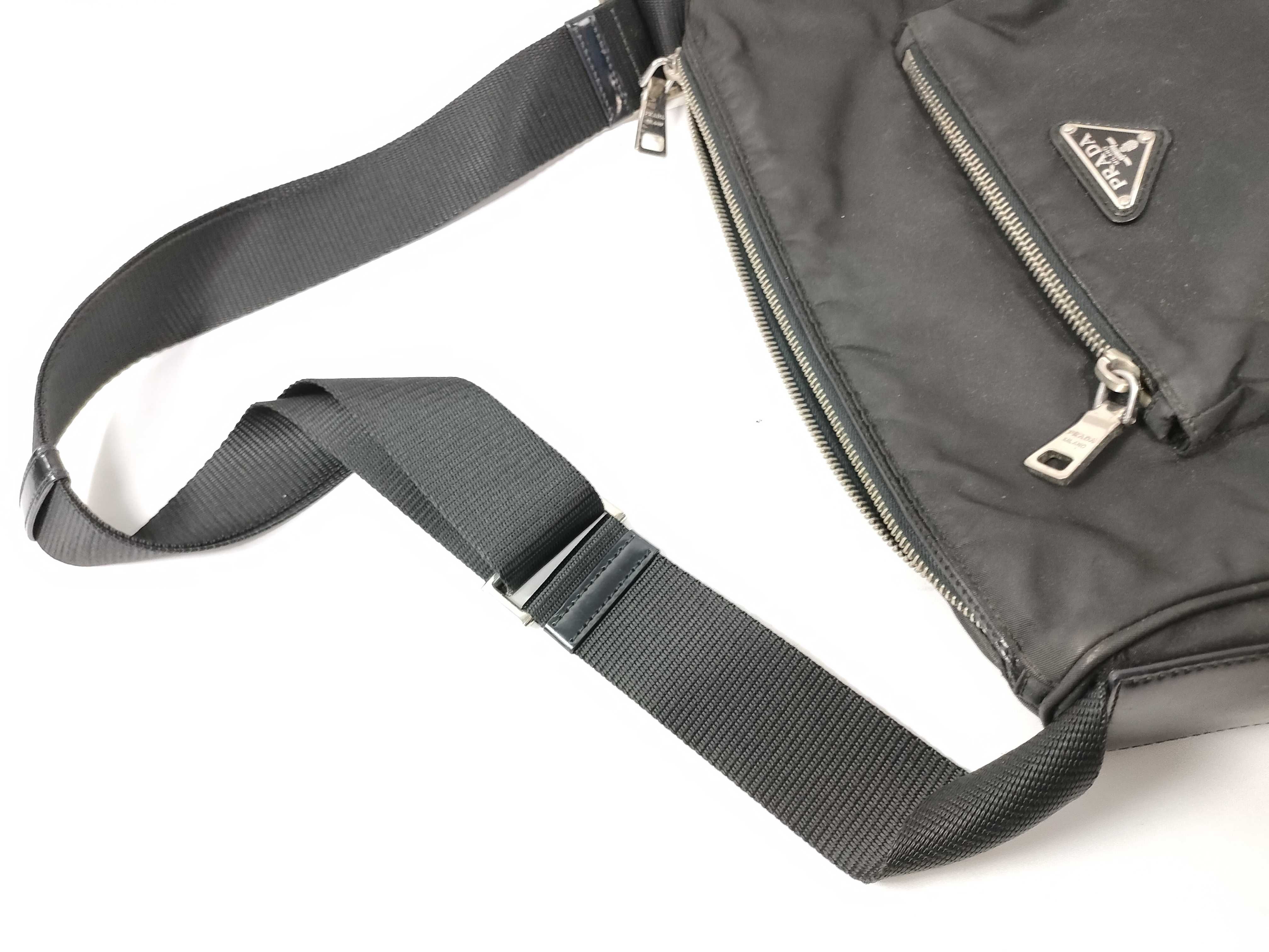 Nylon Shoulder Bag, Black, 164 (Shoulder Bag) — view 5