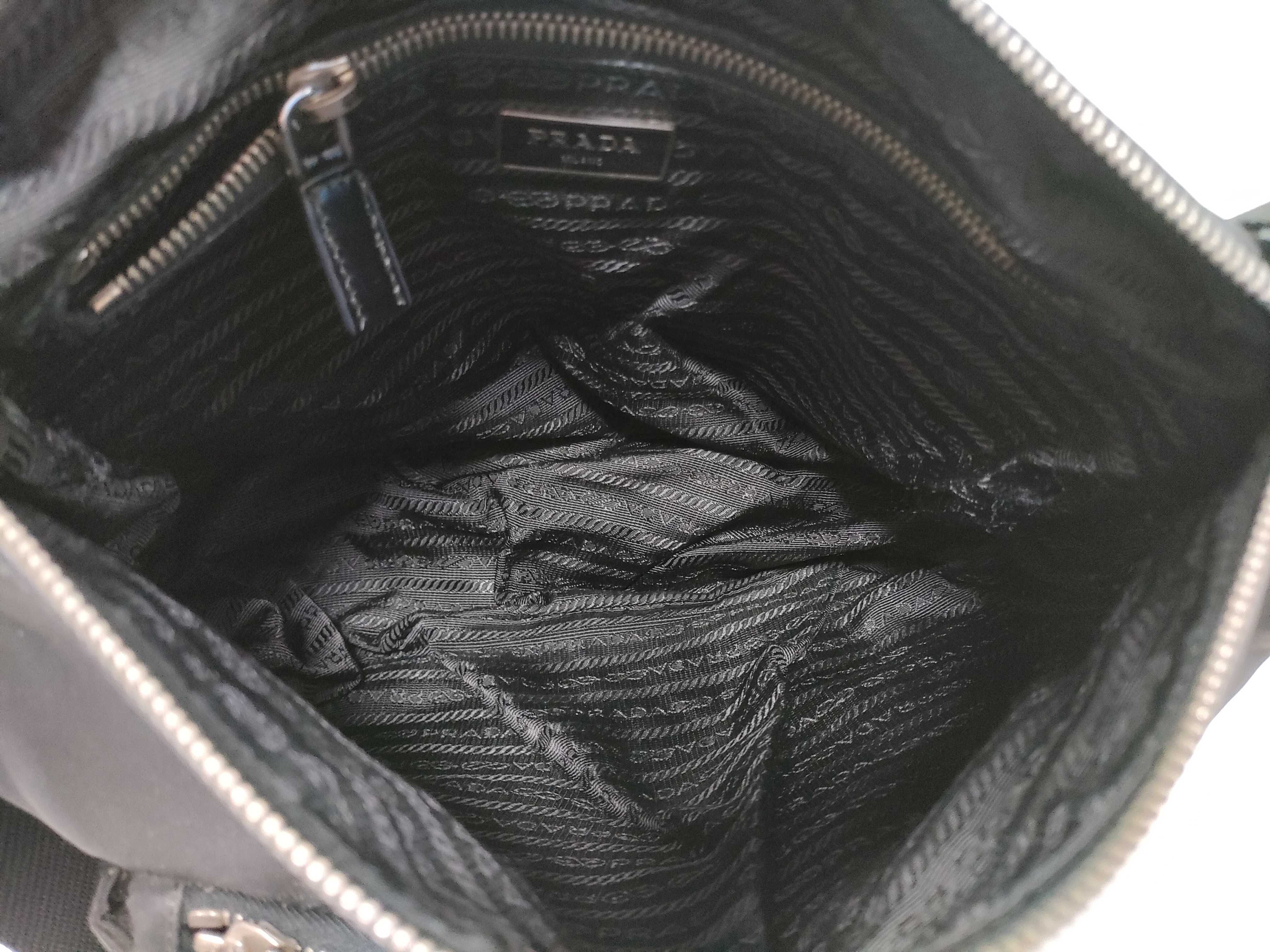 Nylon Shoulder Bag, Black, 164 (Shoulder Bag) — view 9