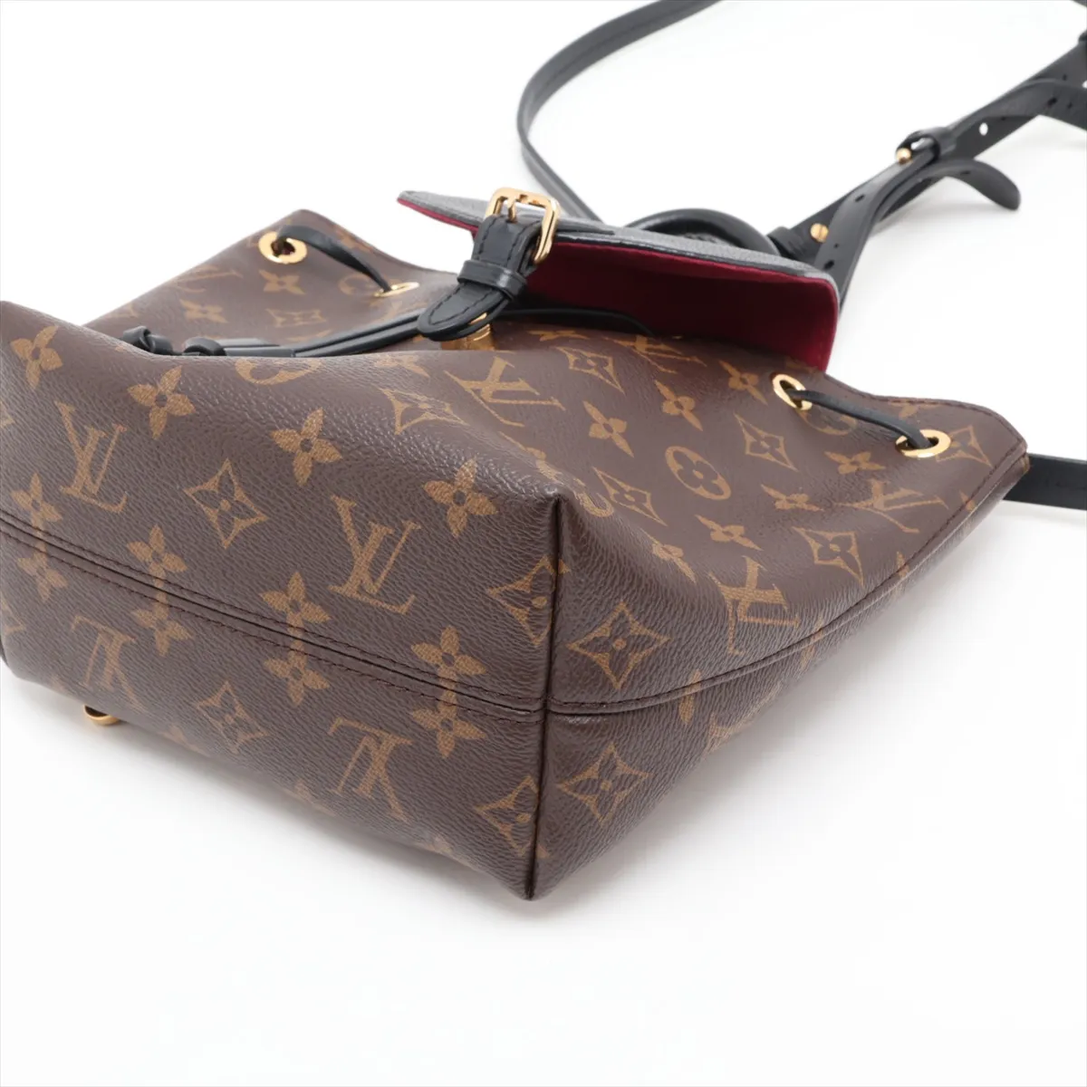 Monogram x Leather Montsouris NMBB M45516 CA3260 Brown x Black — view 3