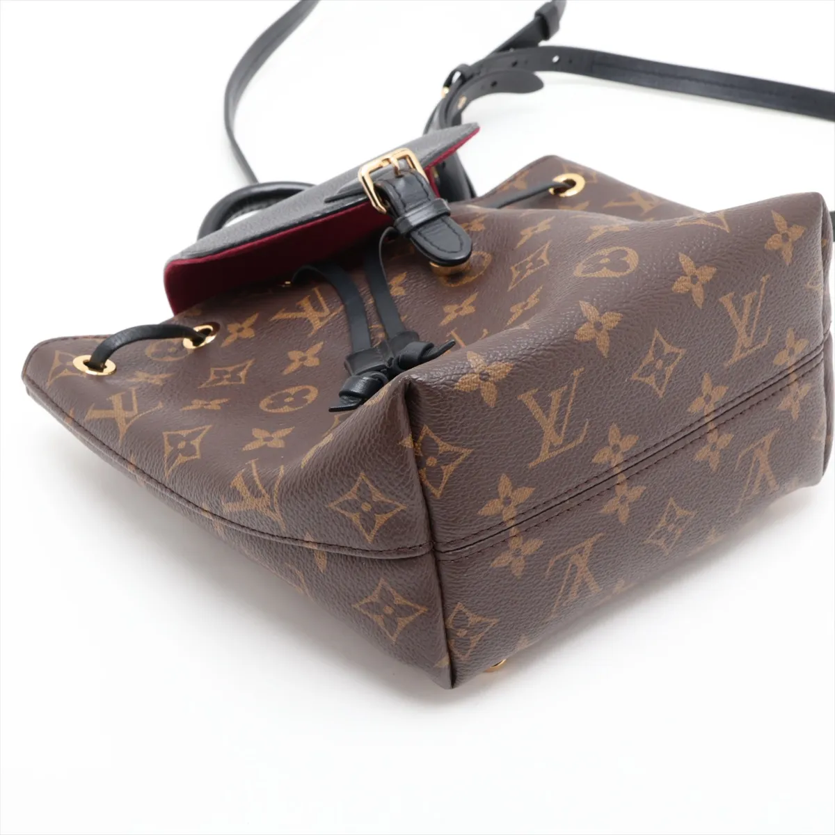 Monogram x Leather Montsouris NMBB M45516 CA3260 Brown x Black — view 4