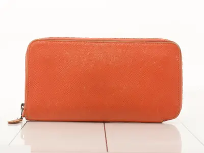 Azap HERMES wallet Q stamp