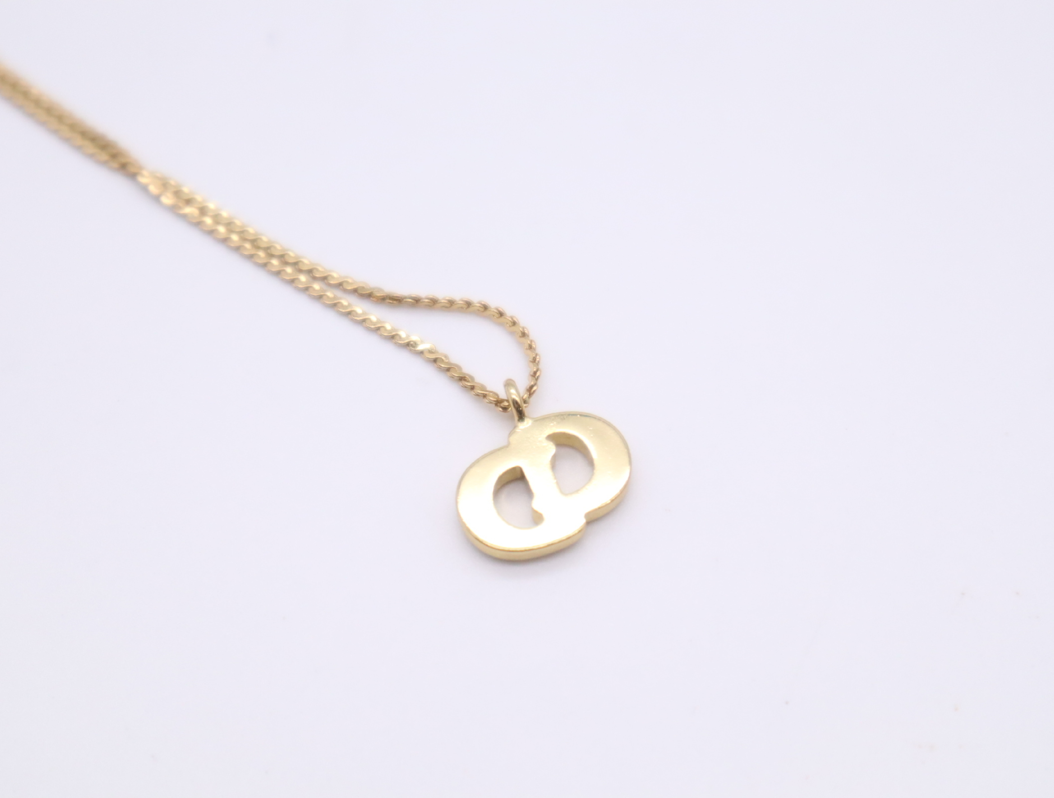 GPCD logo rhinestone necklace, with box. — view 4