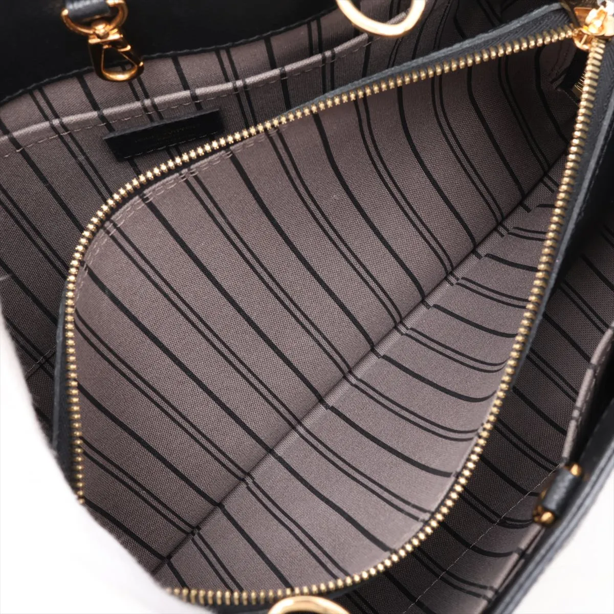 Monogram Empreinte Montaigne MM M41048 Black — view 9
