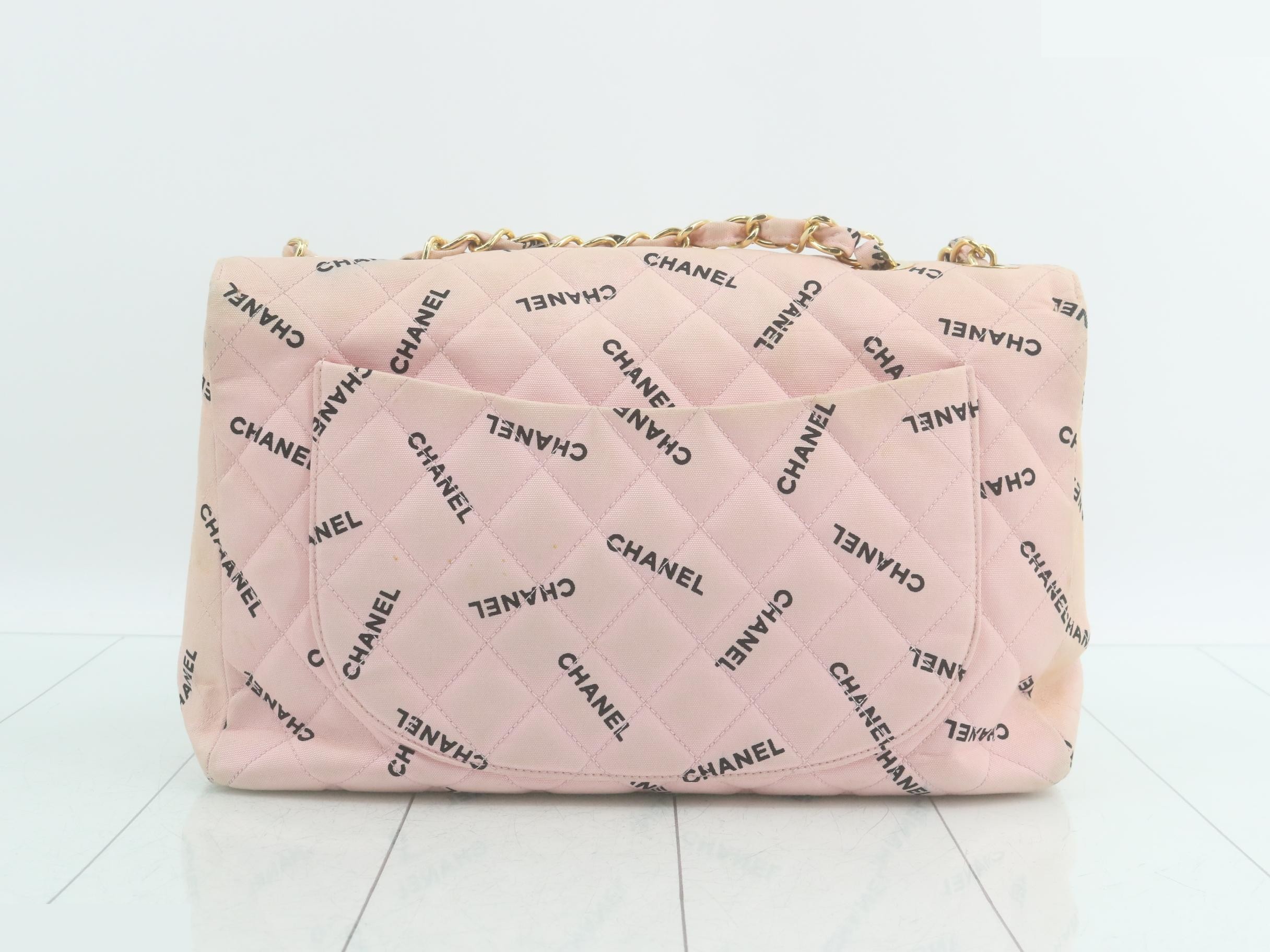 Decamato Canvas Chain Shoulder Bag with Sticker Card — view 2