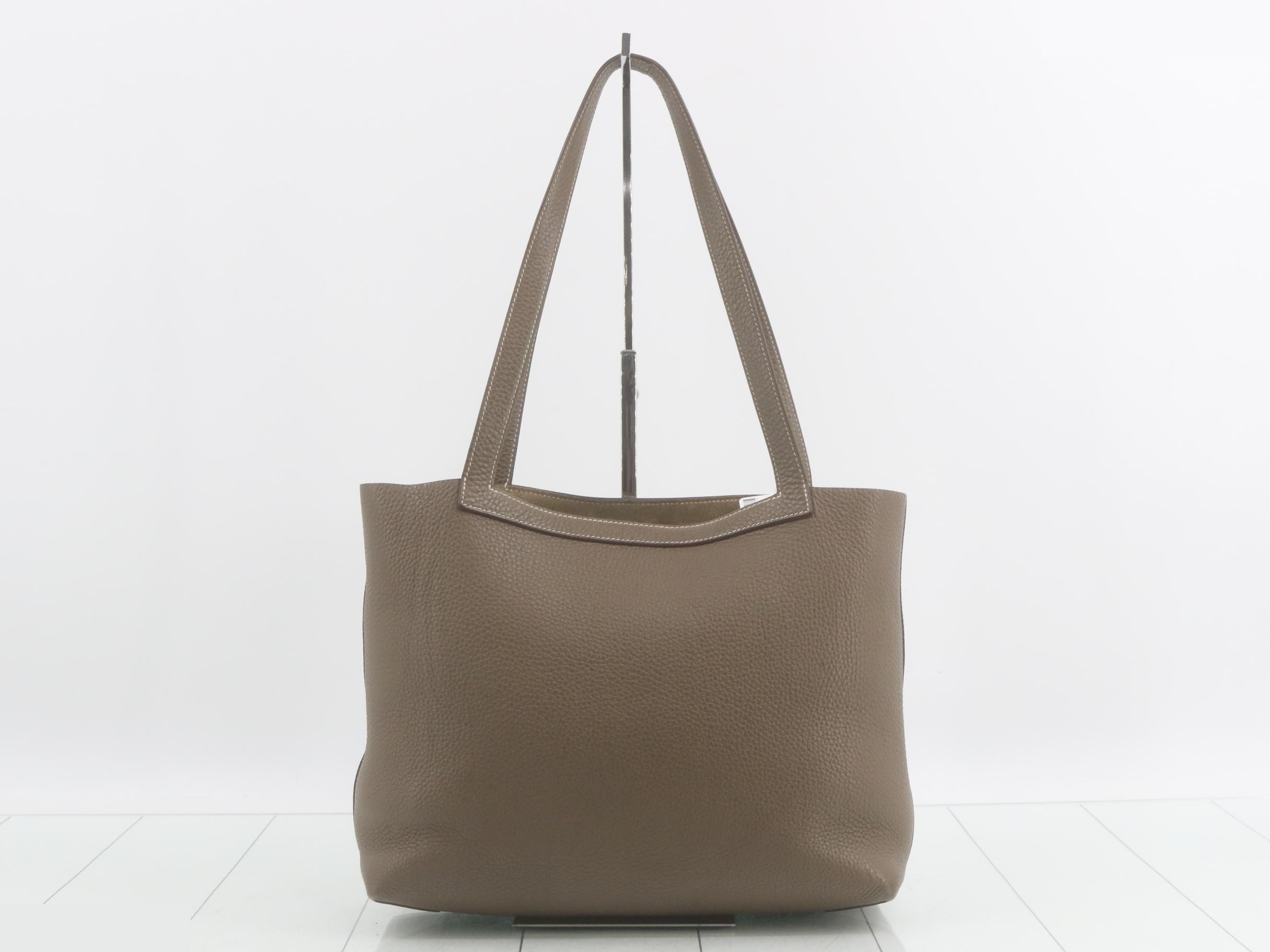 Cabasellier Etoupe Tote Bag, Z Stamp — view 2