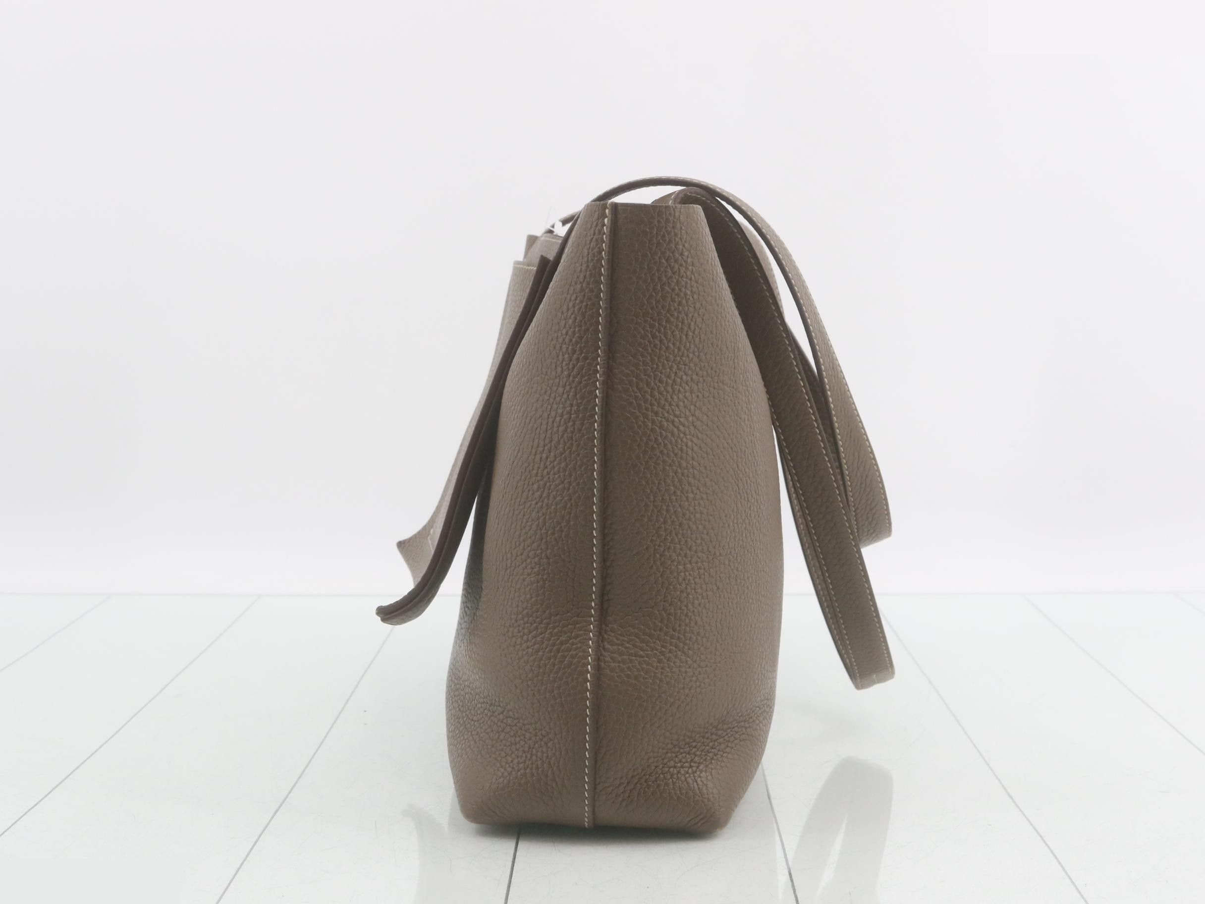 Cabasellier Etoupe Tote Bag, Z Stamp — view 3