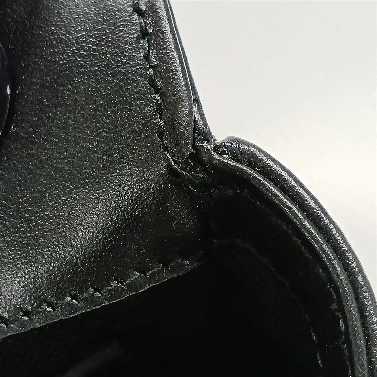 GG Marmont Leather Chain Shoulder Bag, Black, 446744 — view 13