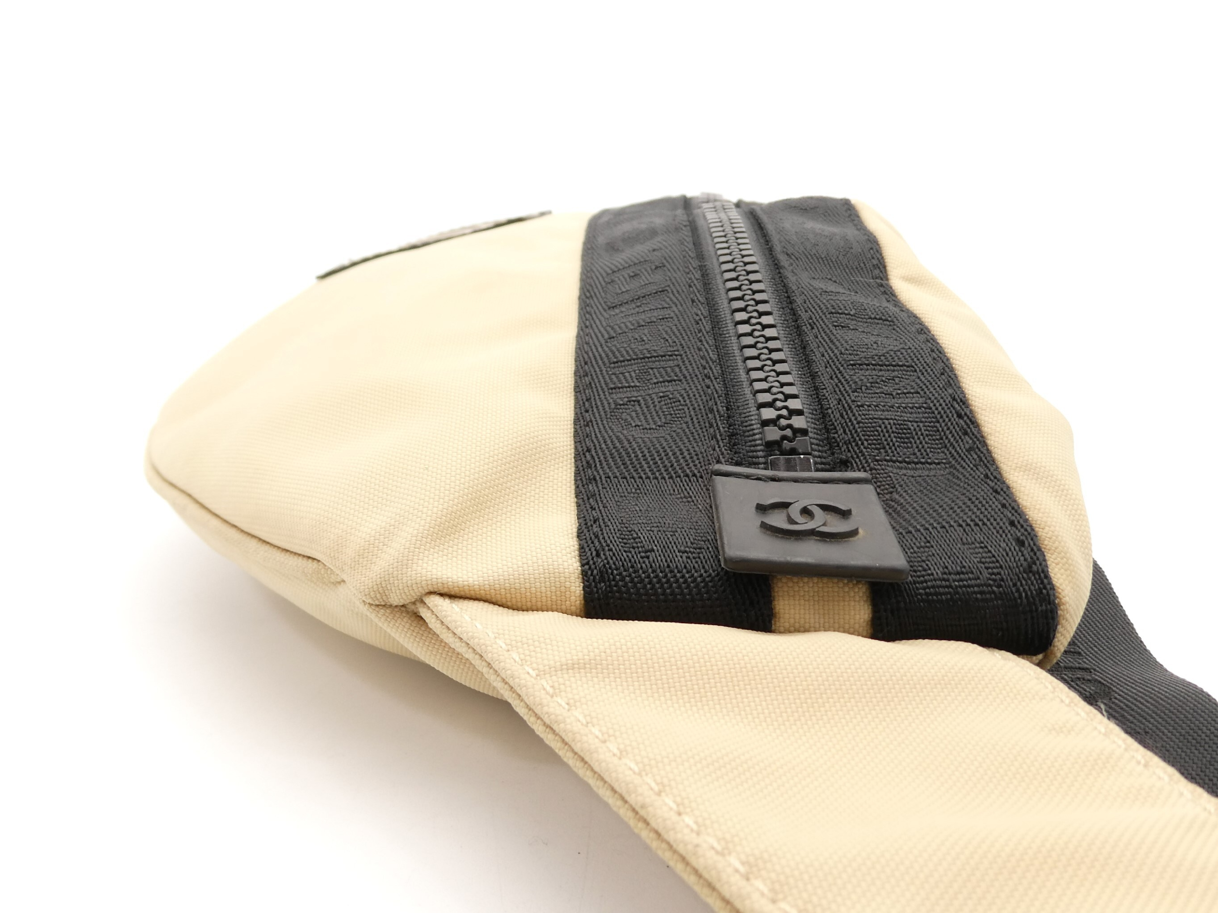 Sport Coco Mark Nylon Canvas Rubber Waist Bag — view 4