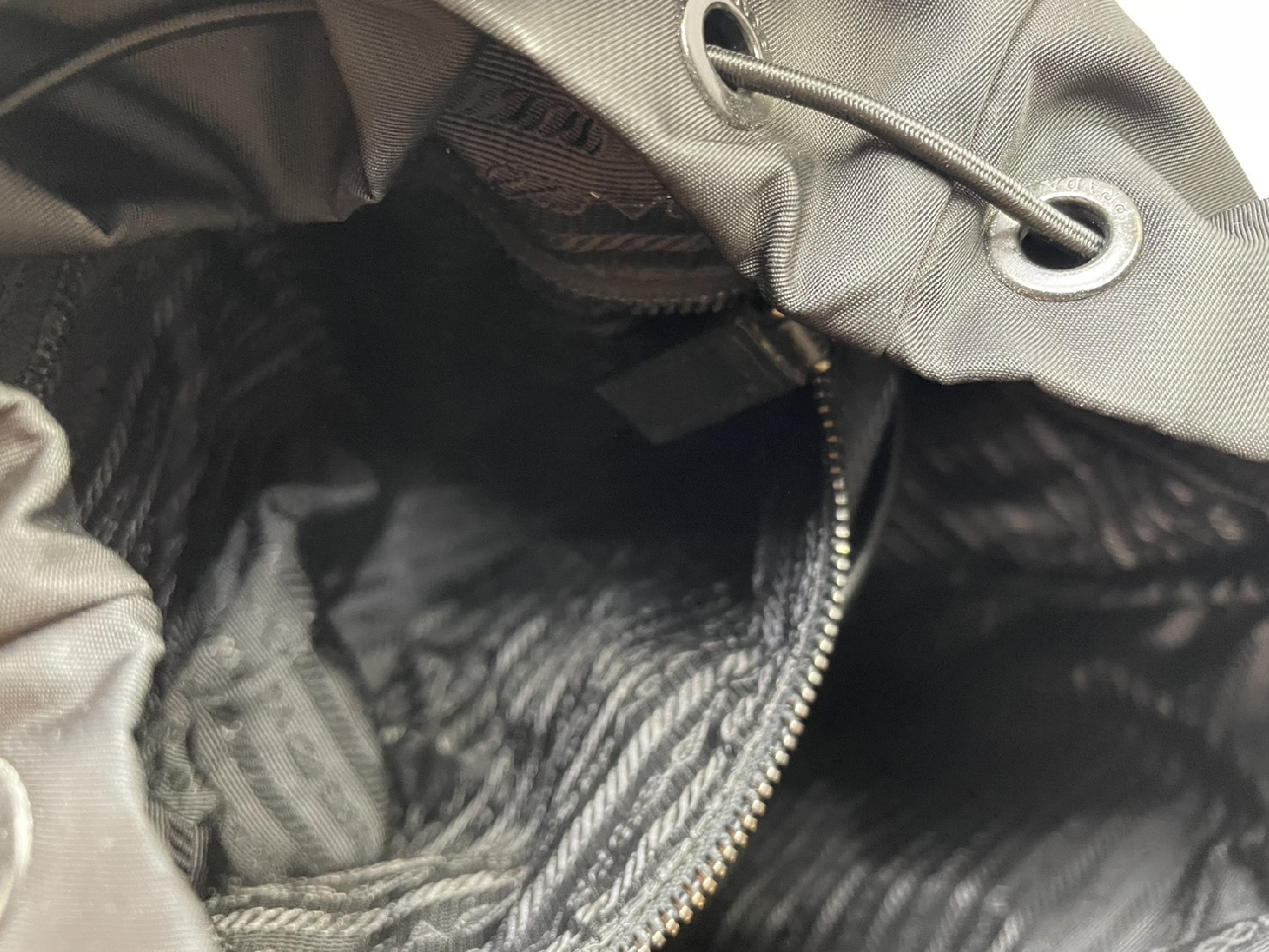 Backpack, Prada Rucksack 2VZ135, Calf Leather, Black. — view 15