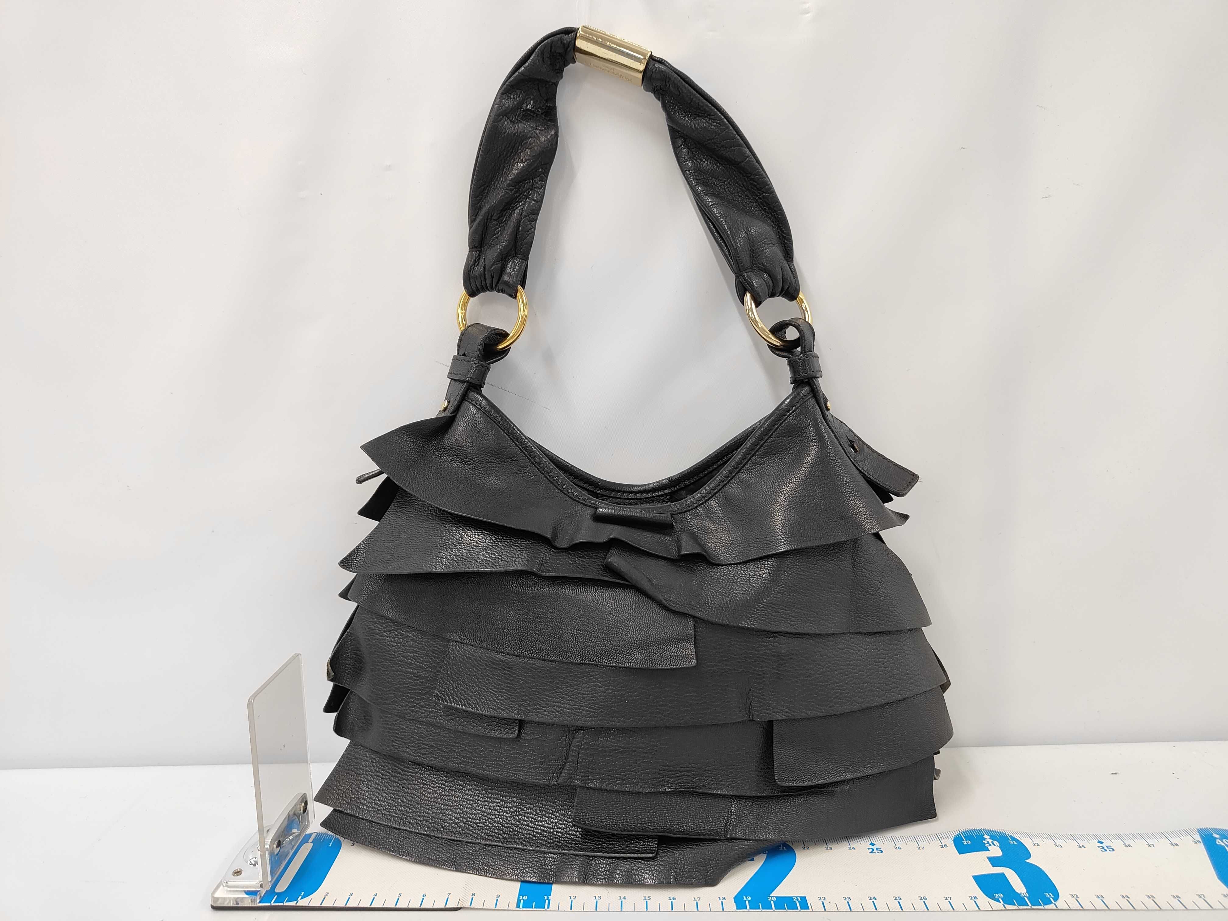 Saint Tropez Black One-Shoulder Bag — view 2