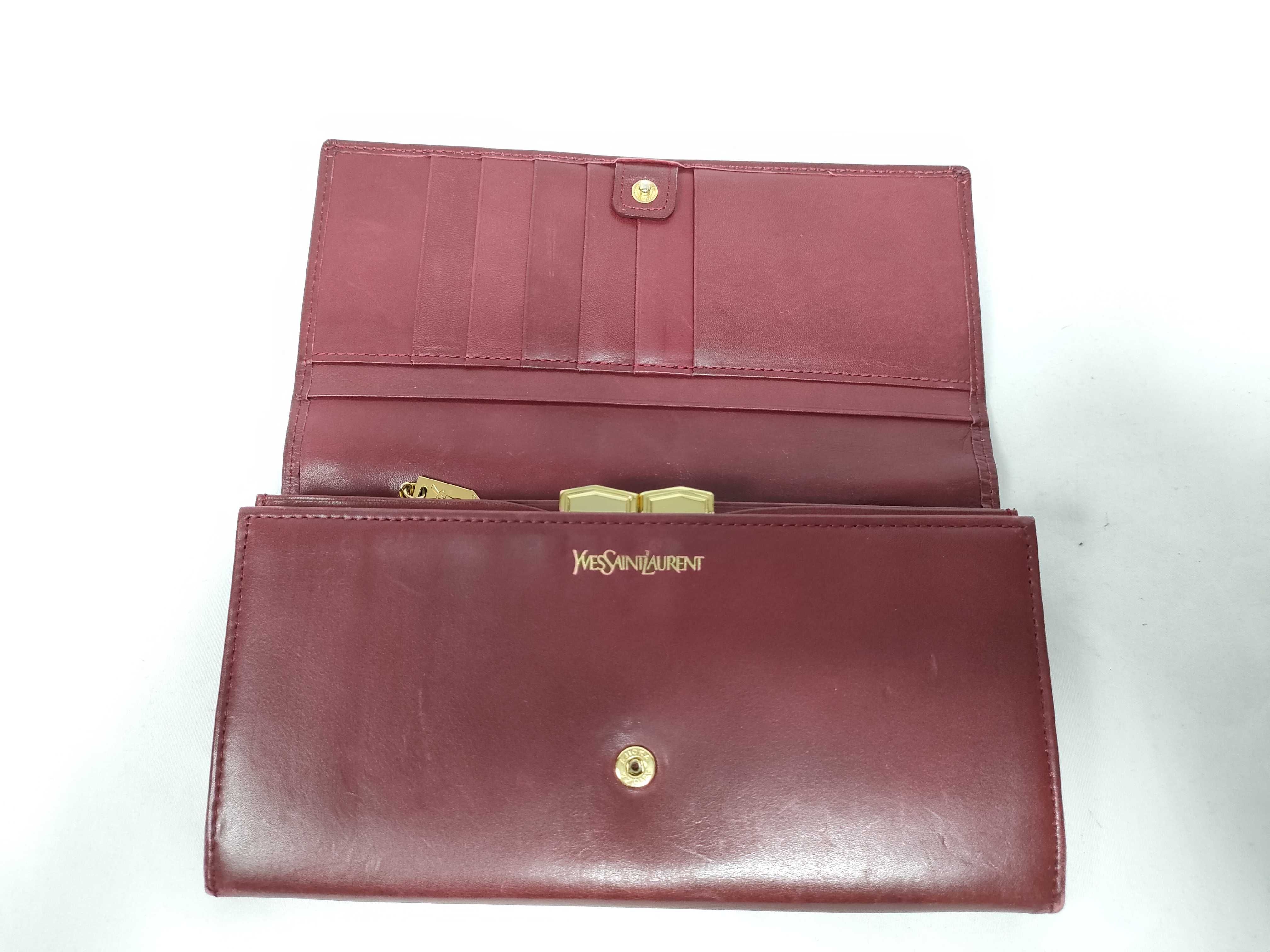 Yves Saint-Laurent (YSL) / Long Wallet / Leather Wallet — view 9