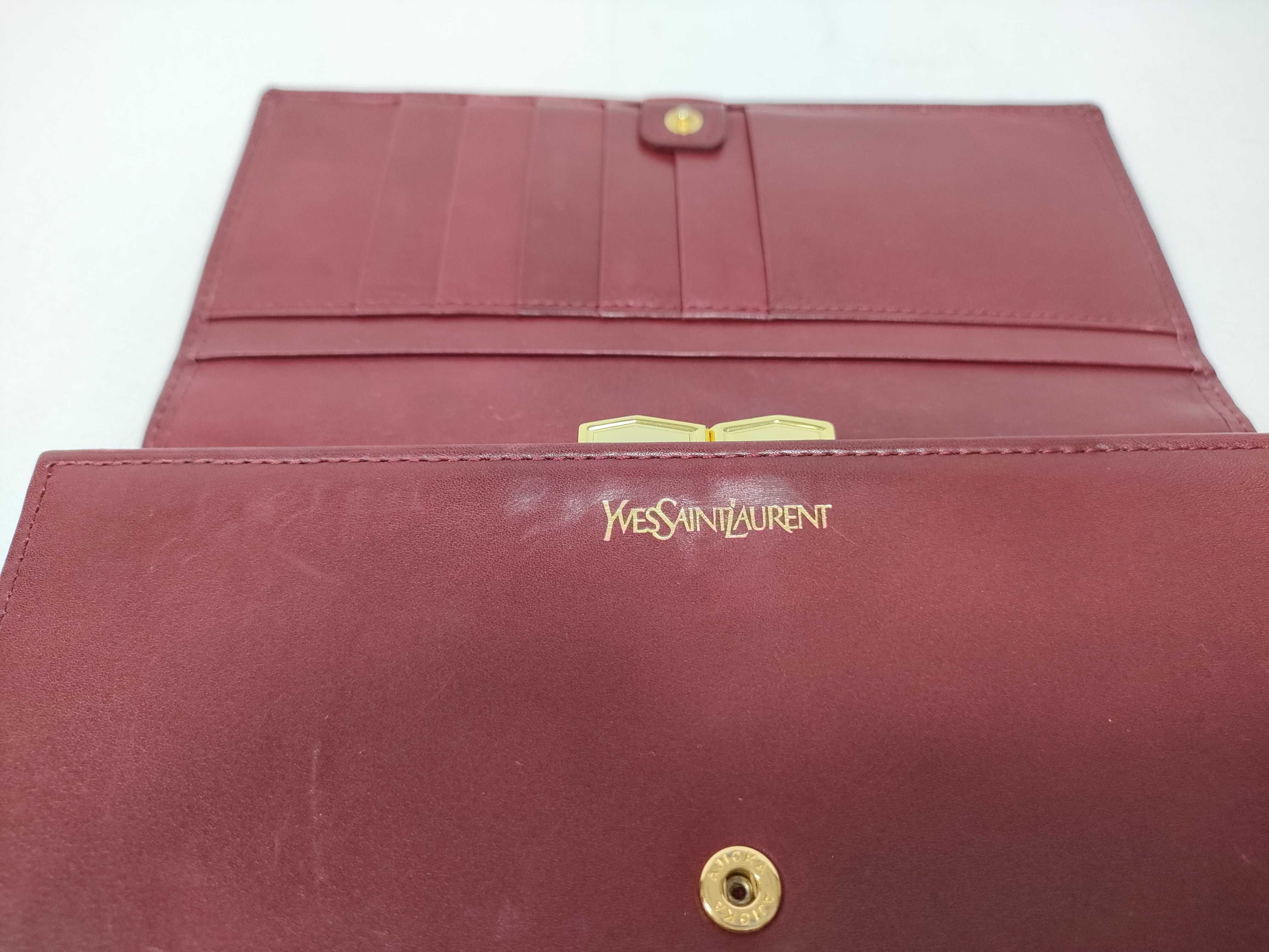 Yves Saint-Laurent (YSL) / Long Wallet / Leather Wallet — view 10