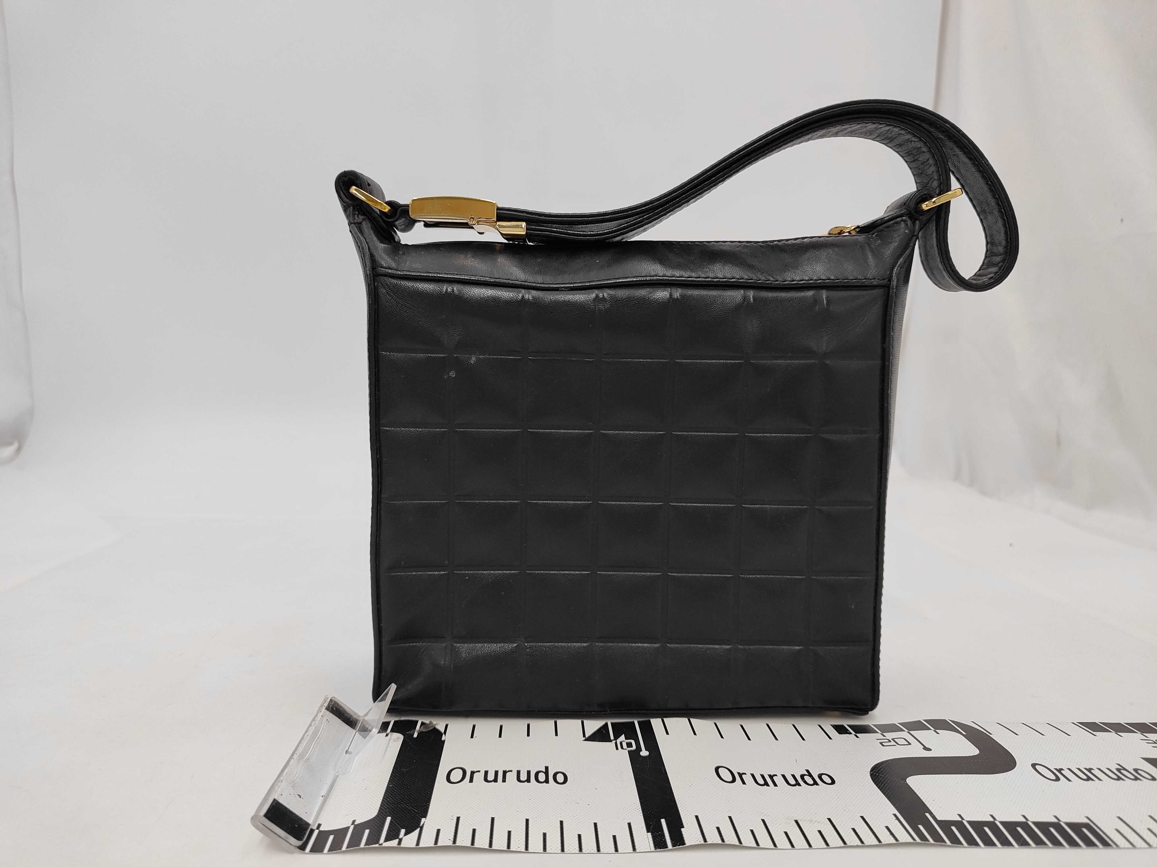 Chocolate Bar Black Coco Mark Handbag (VO8208) Handbag — view 2