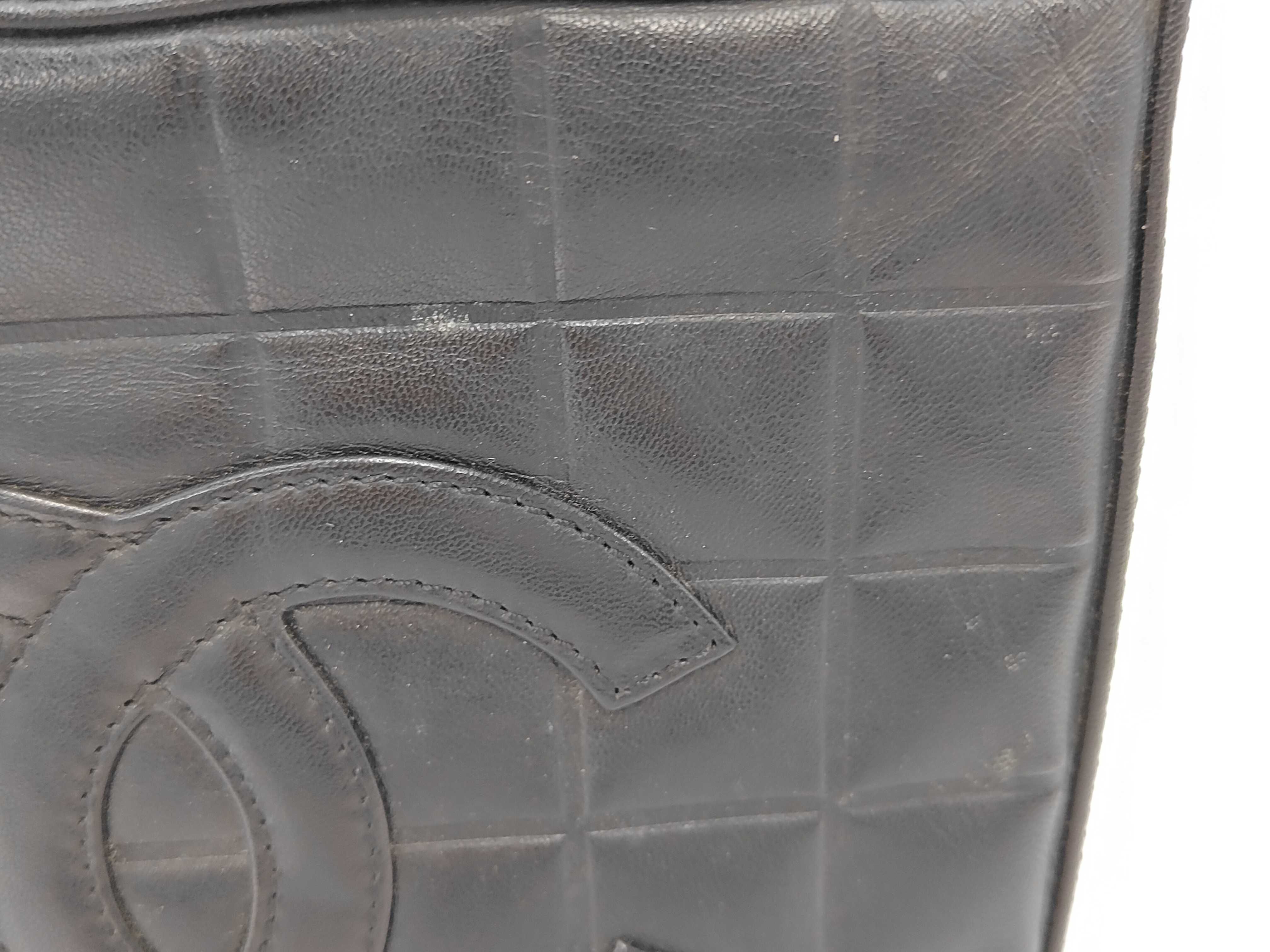 Chocolate Bar Black Coco Mark Handbag (VO8208) Handbag — view 13
