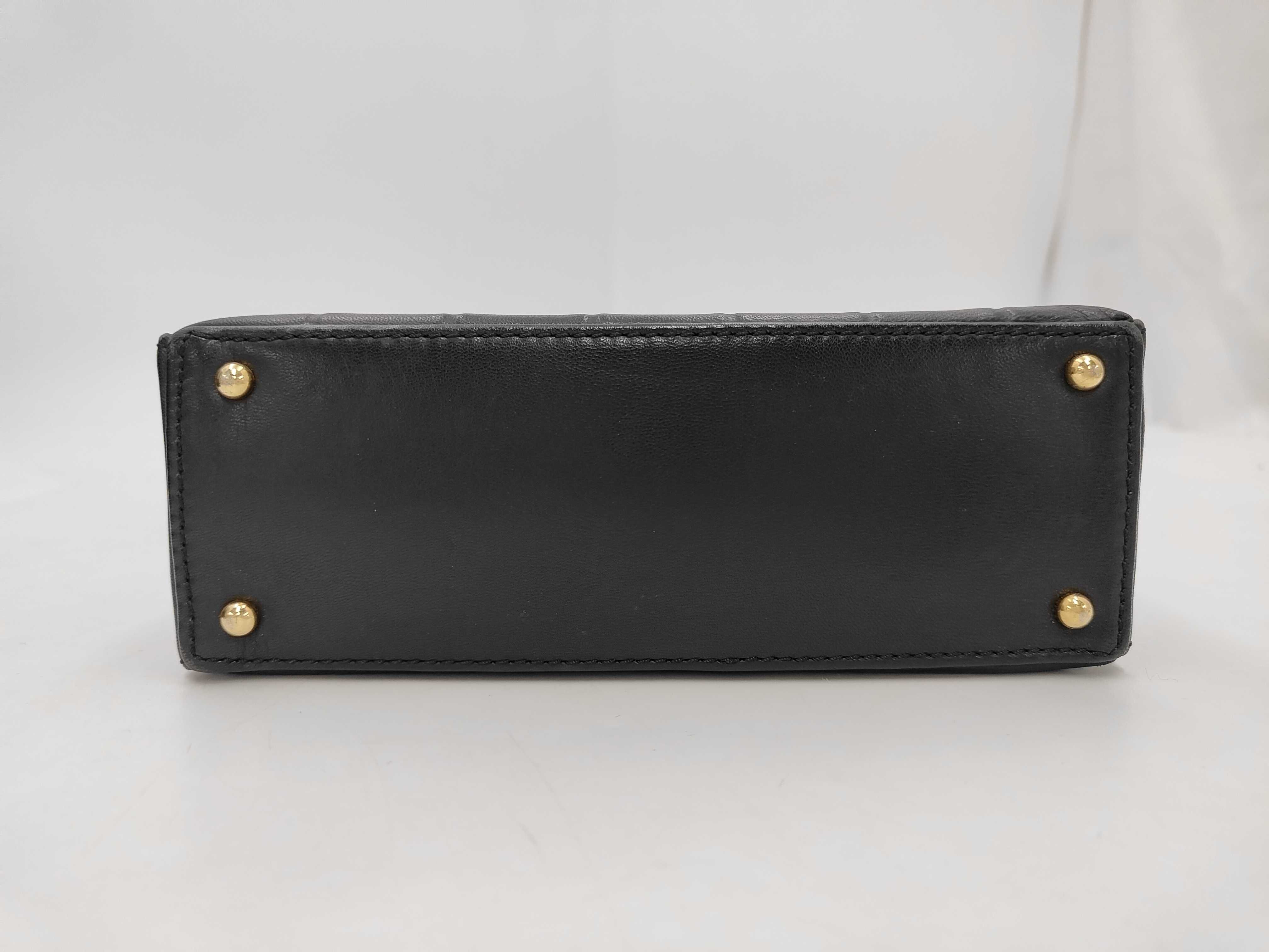 Chocolate Bar Black Coco Mark Handbag (VO8208) Handbag — view 3