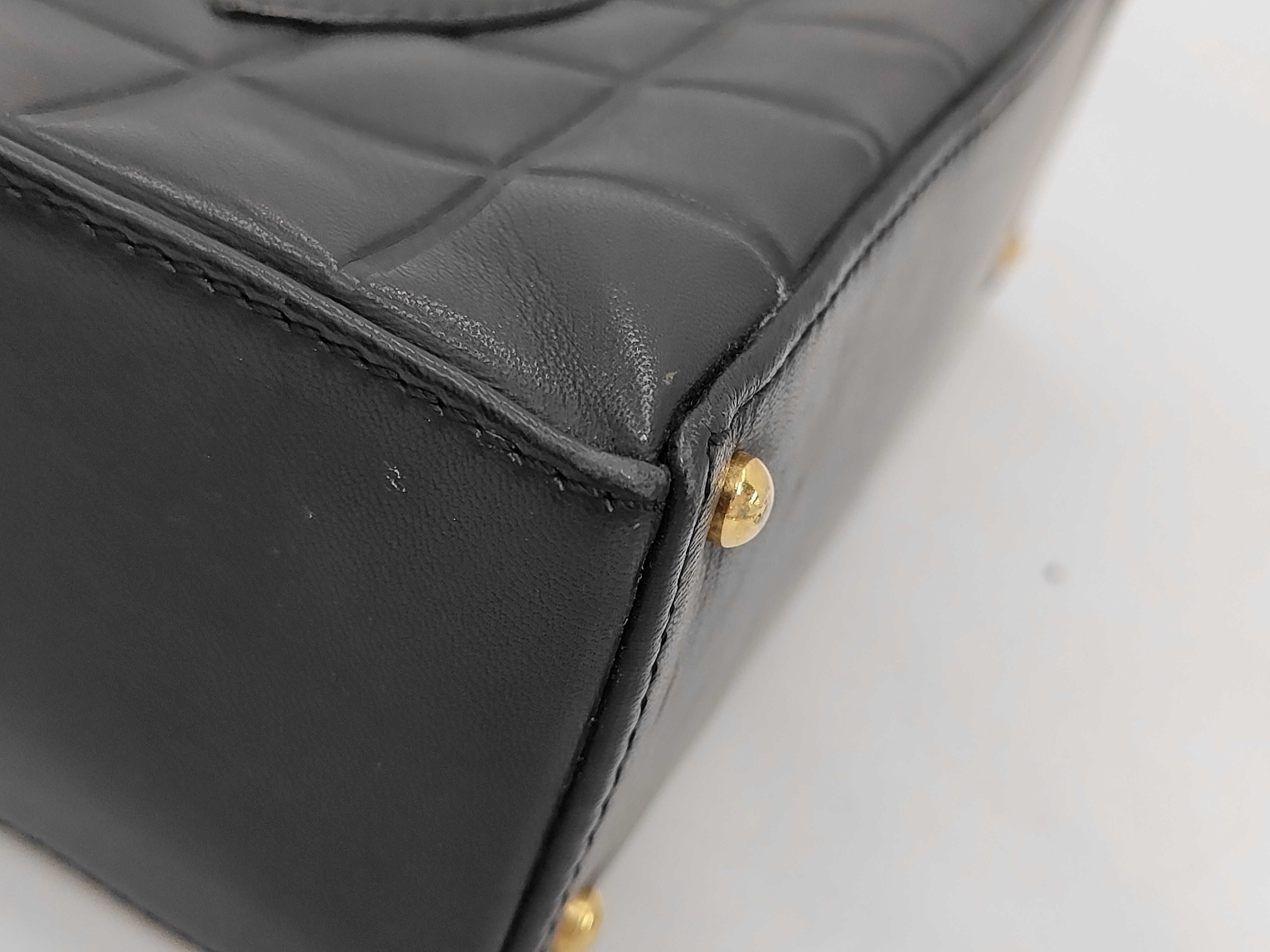 Chocolate Bar Black Coco Mark Handbag (VO8208) Handbag — view 4