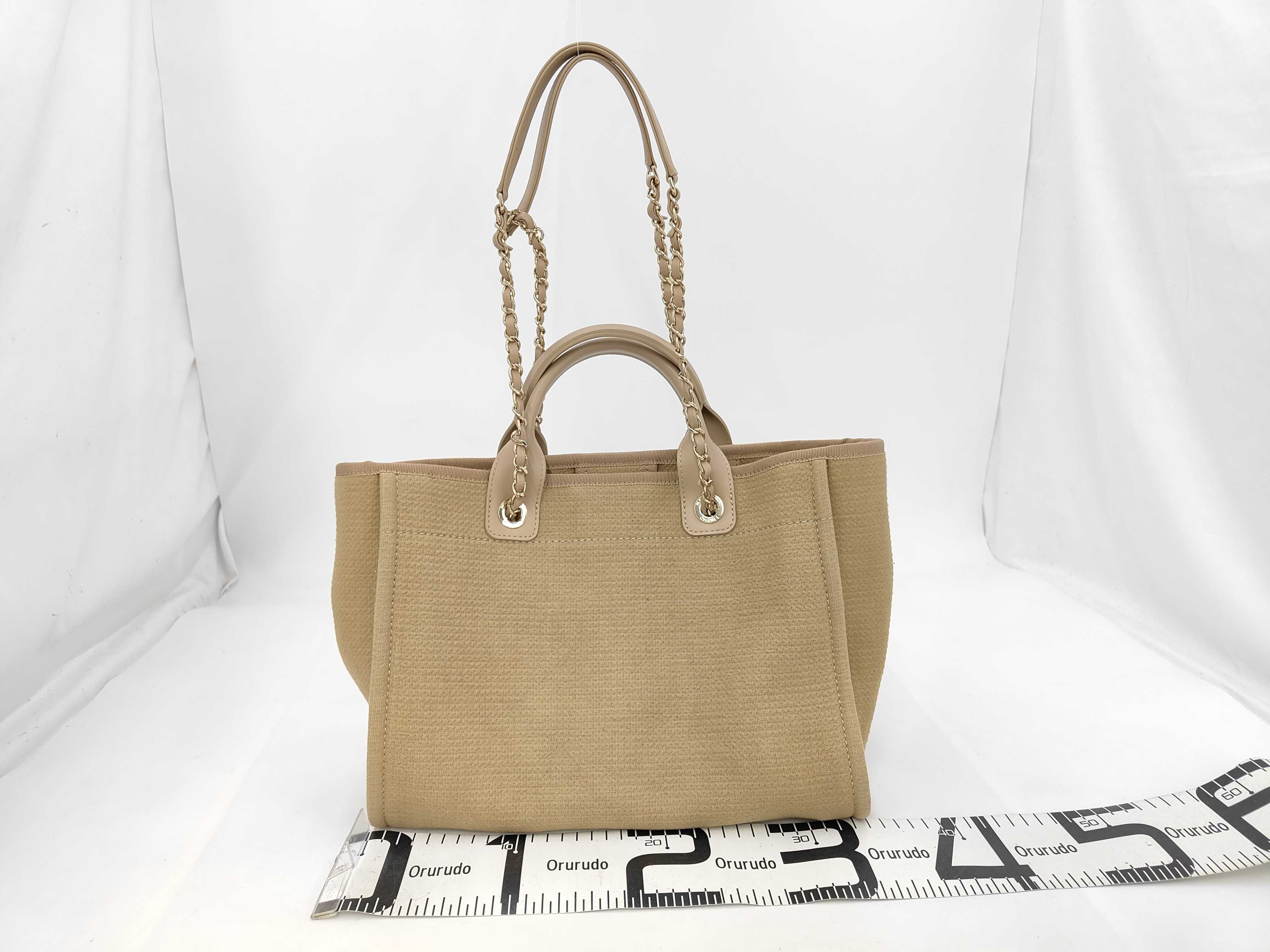Deauville 2-Way Tote Bag (Random Plate, Pouch Missing) — view 2
