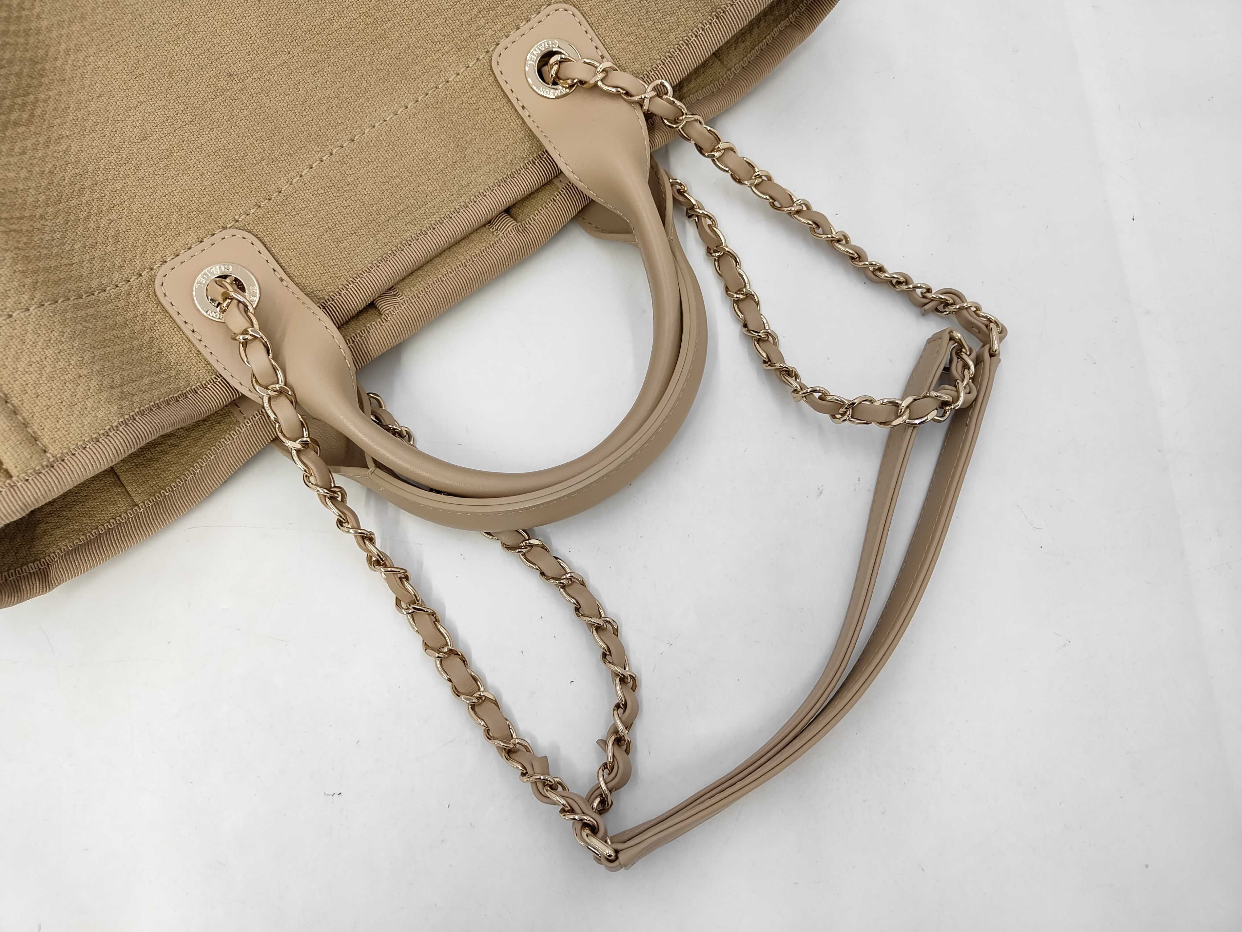 Deauville 2-Way Tote Bag (Random Plate, Pouch Missing) — view 5