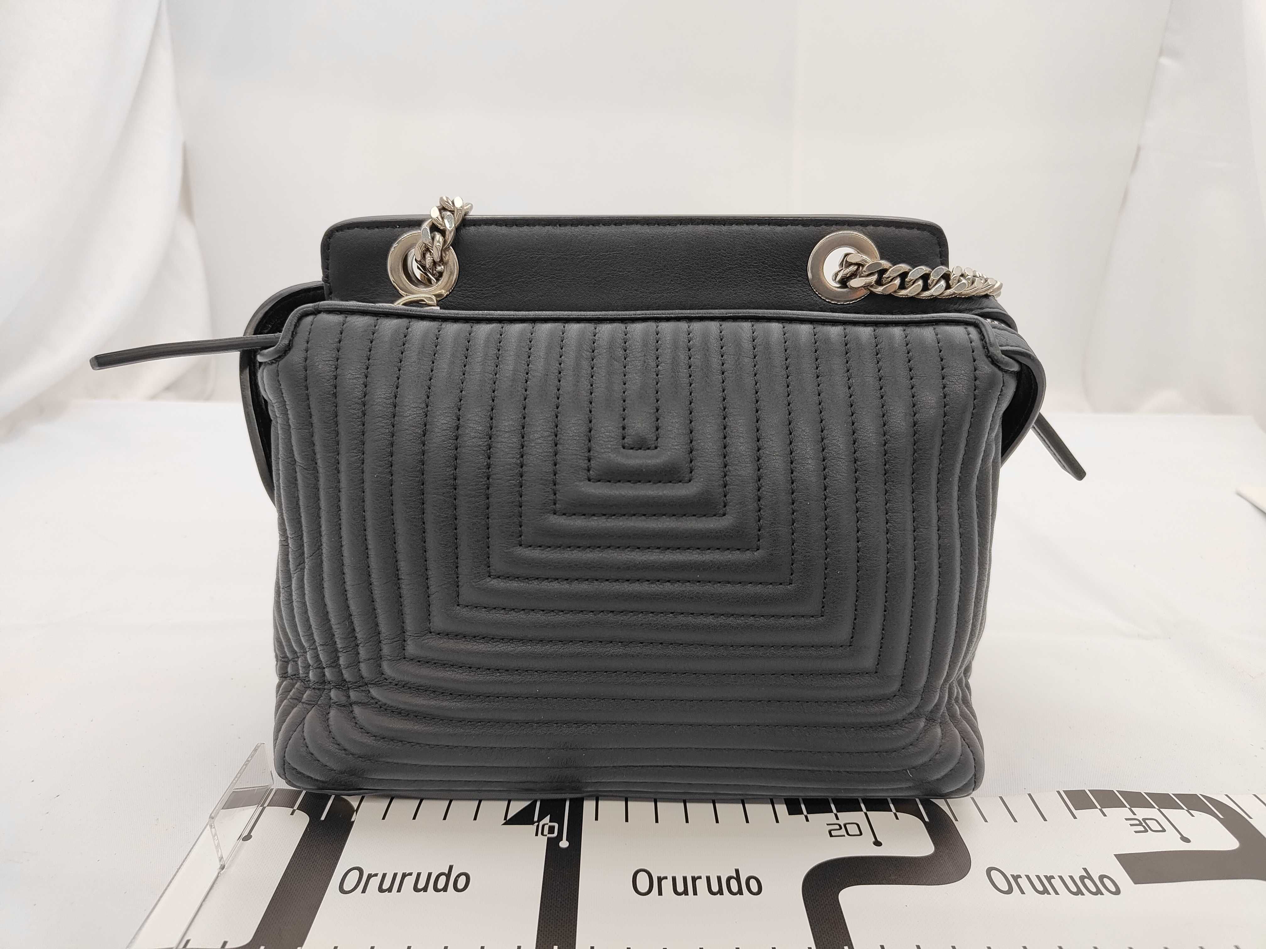 com Multicolor Black Leather Shoulder Bag — view 2