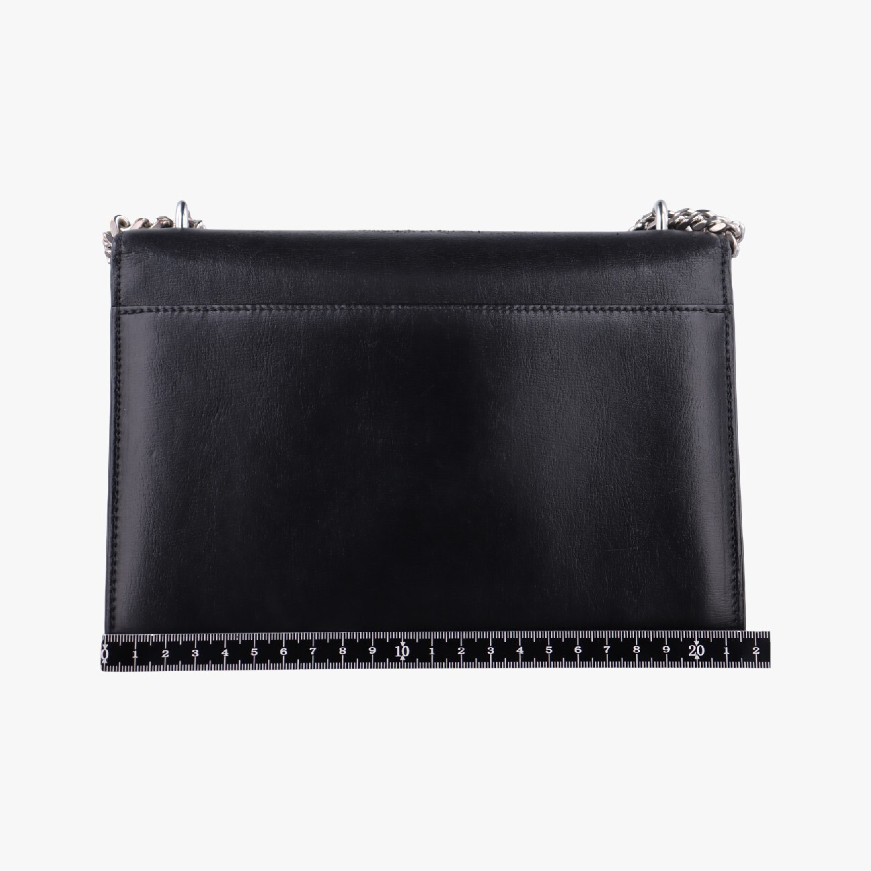 Sunset Black Leather Shoulder Bag 442906 FLY442906.1218 — view 2