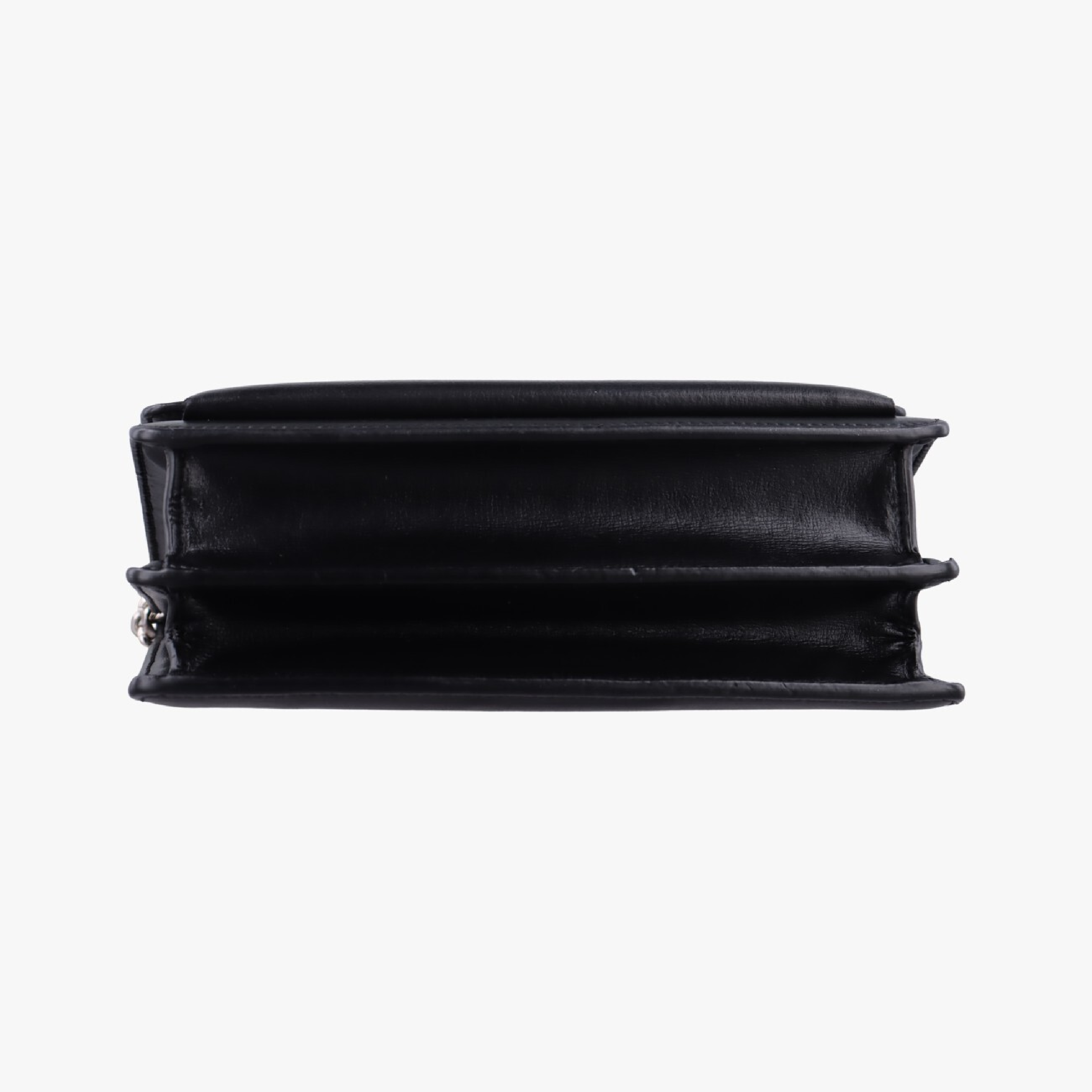 Sunset Black Leather Shoulder Bag 442906 FLY442906.1218 — view 3