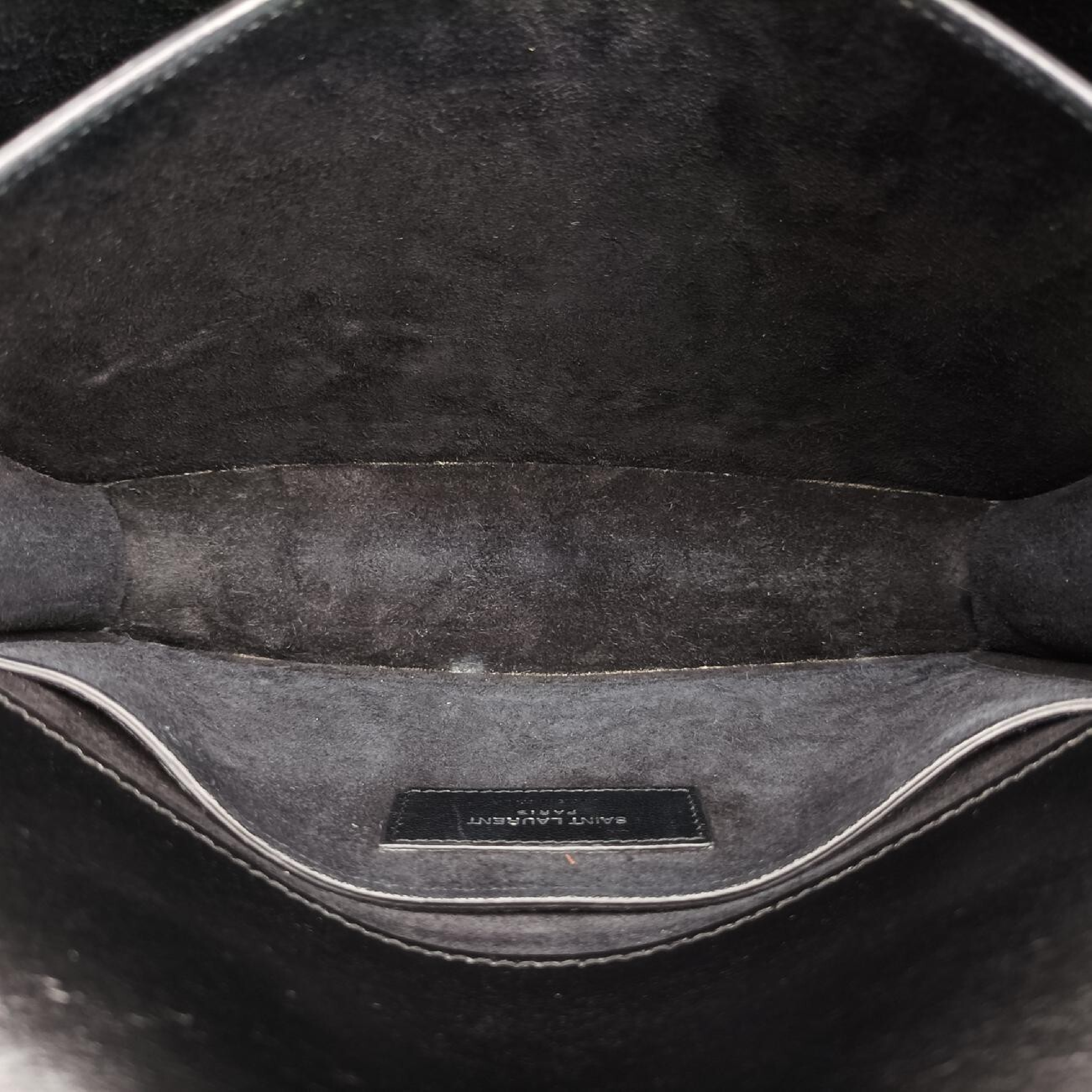 Sunset Black Leather Shoulder Bag 442906 FLY442906.1218 — view 6