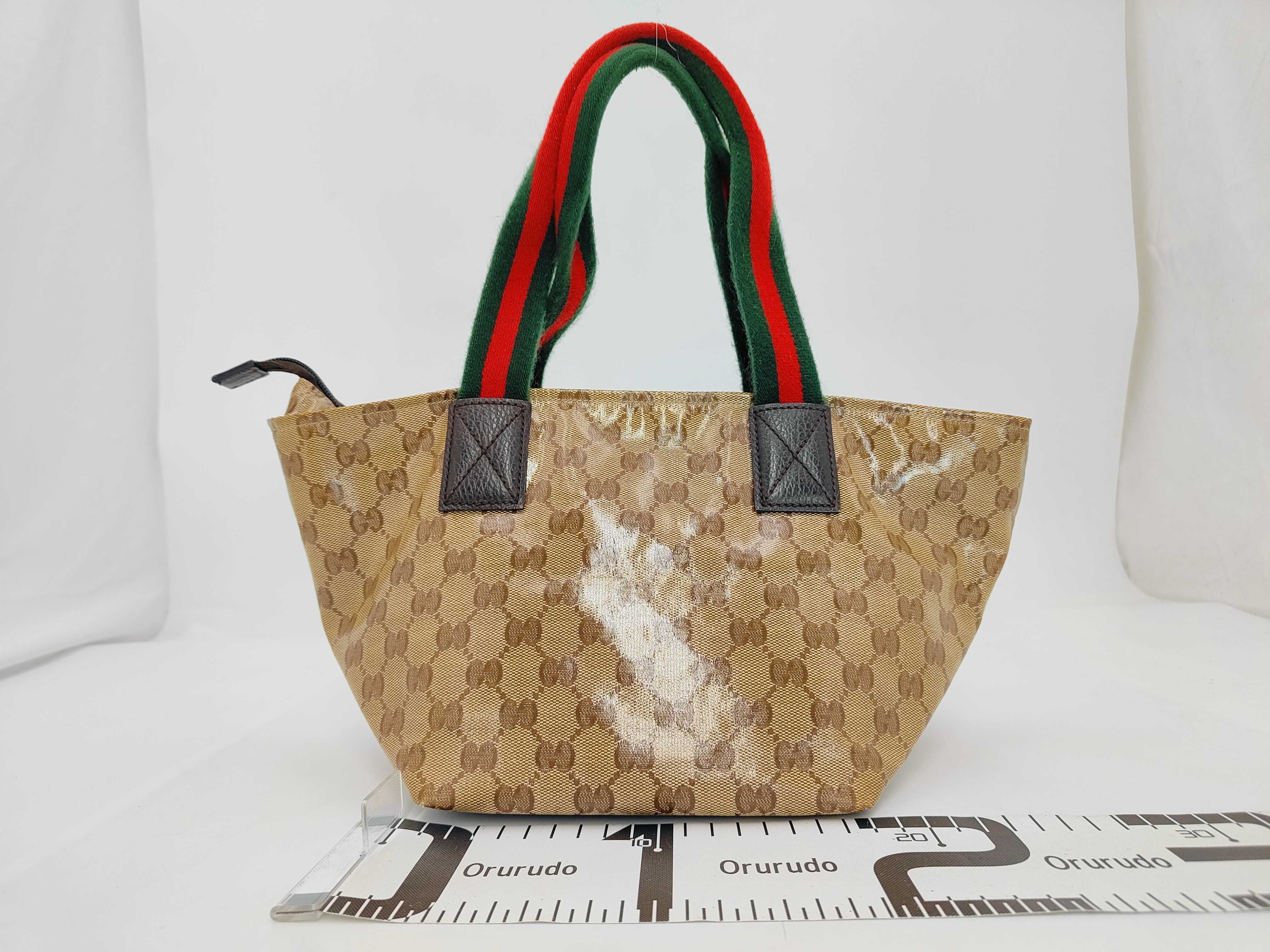 GG Crystal Sherry Line Tote Bag (374433 527066) — view 2
