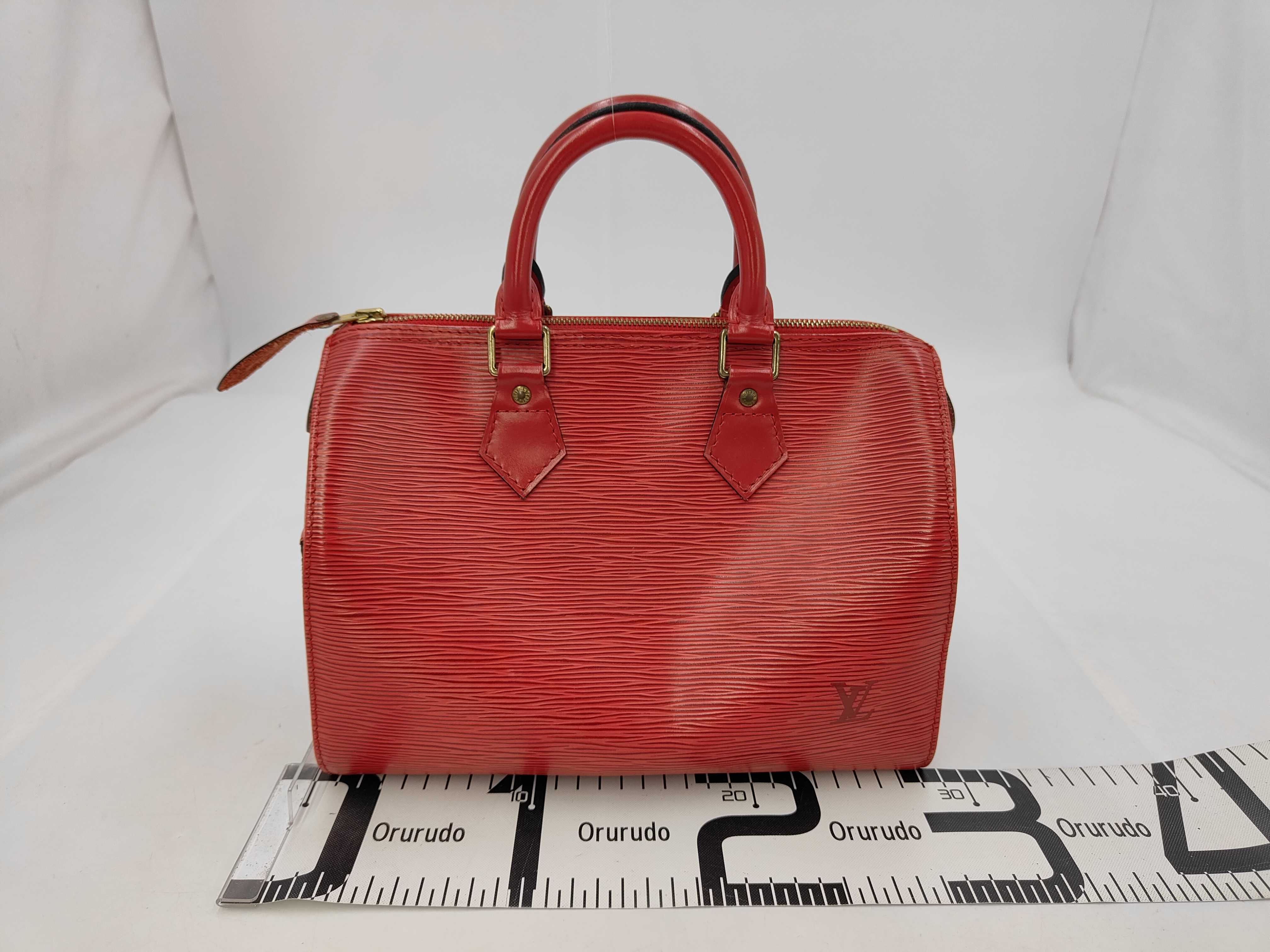 Epi Speedy Red Handbag — view 2