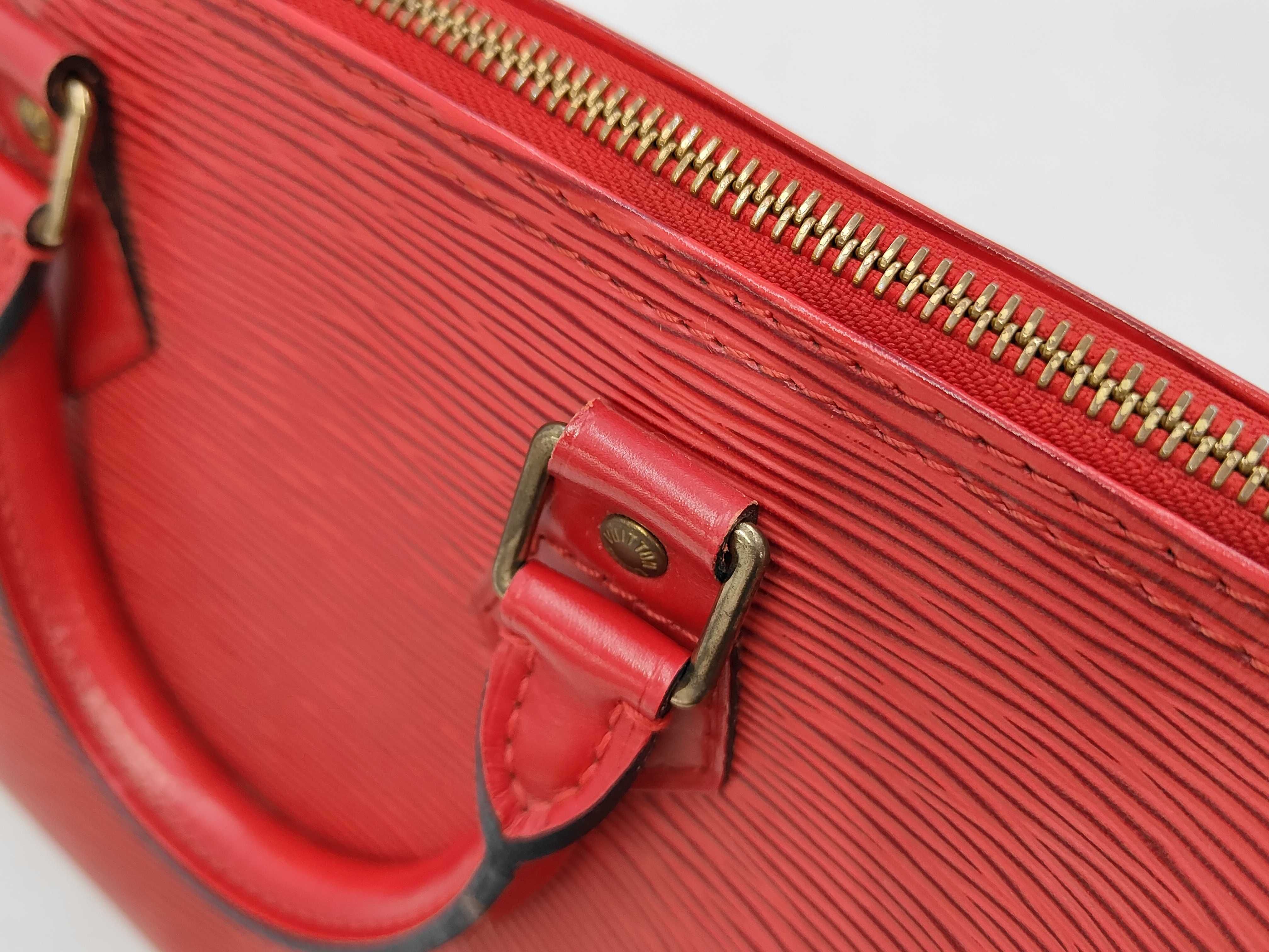Epi Speedy Red Handbag — view 7