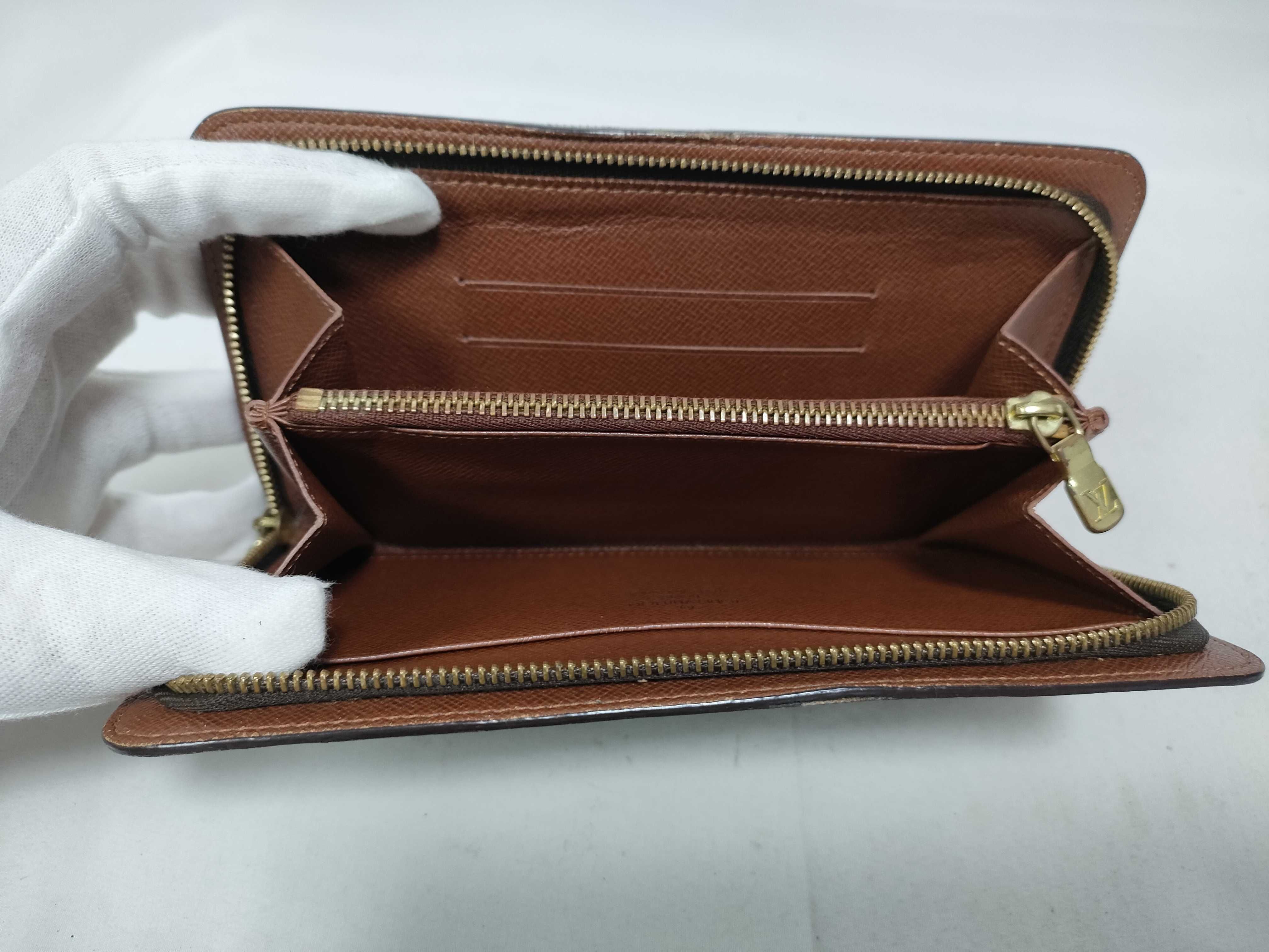 Monogram Louis Vuitton Monogram Portemonnaie Zip Wallet M6172 — view 9