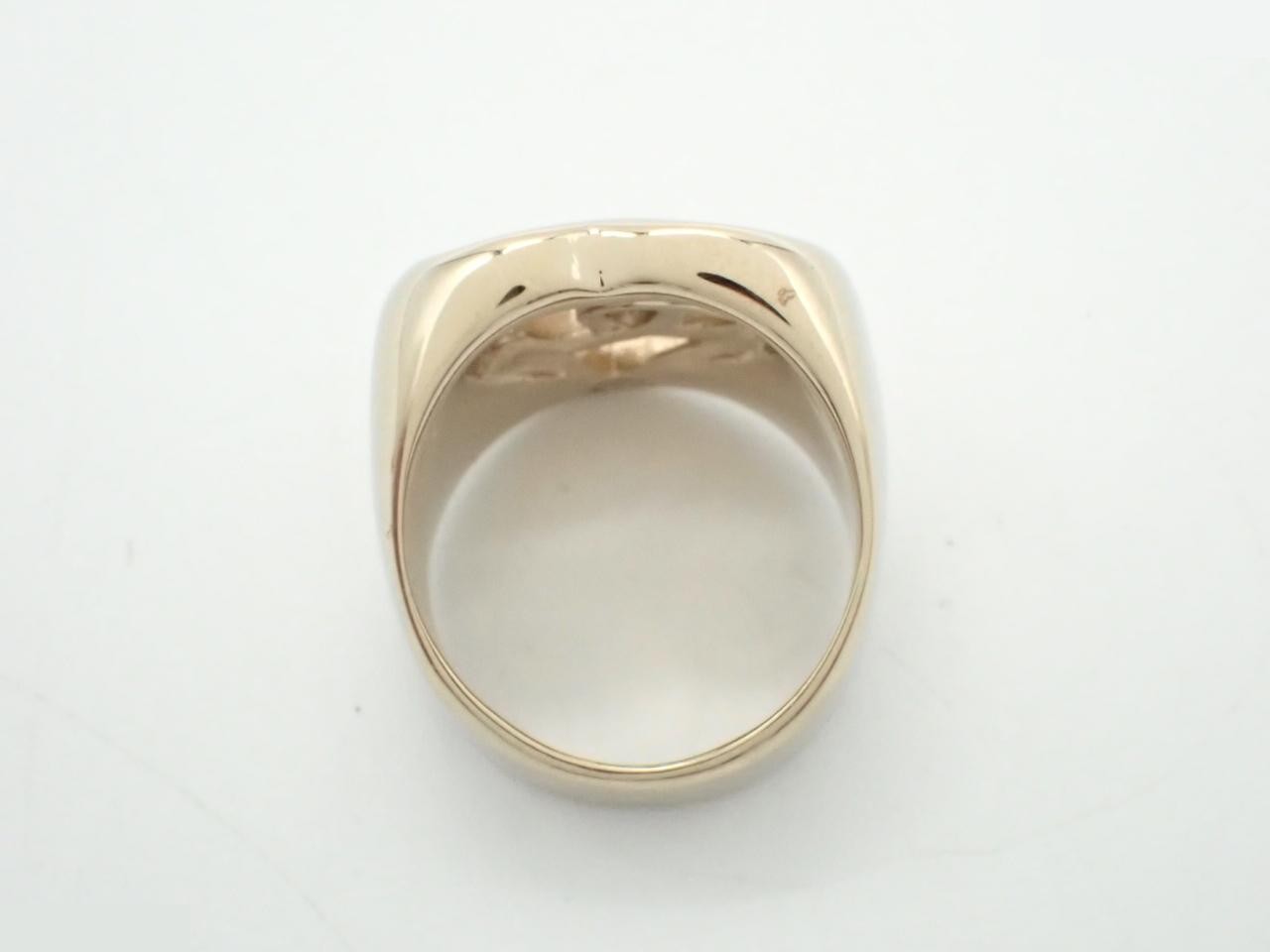 Coco Mark Heart Ring, Gold, with Mark, B22P Gold — view 3