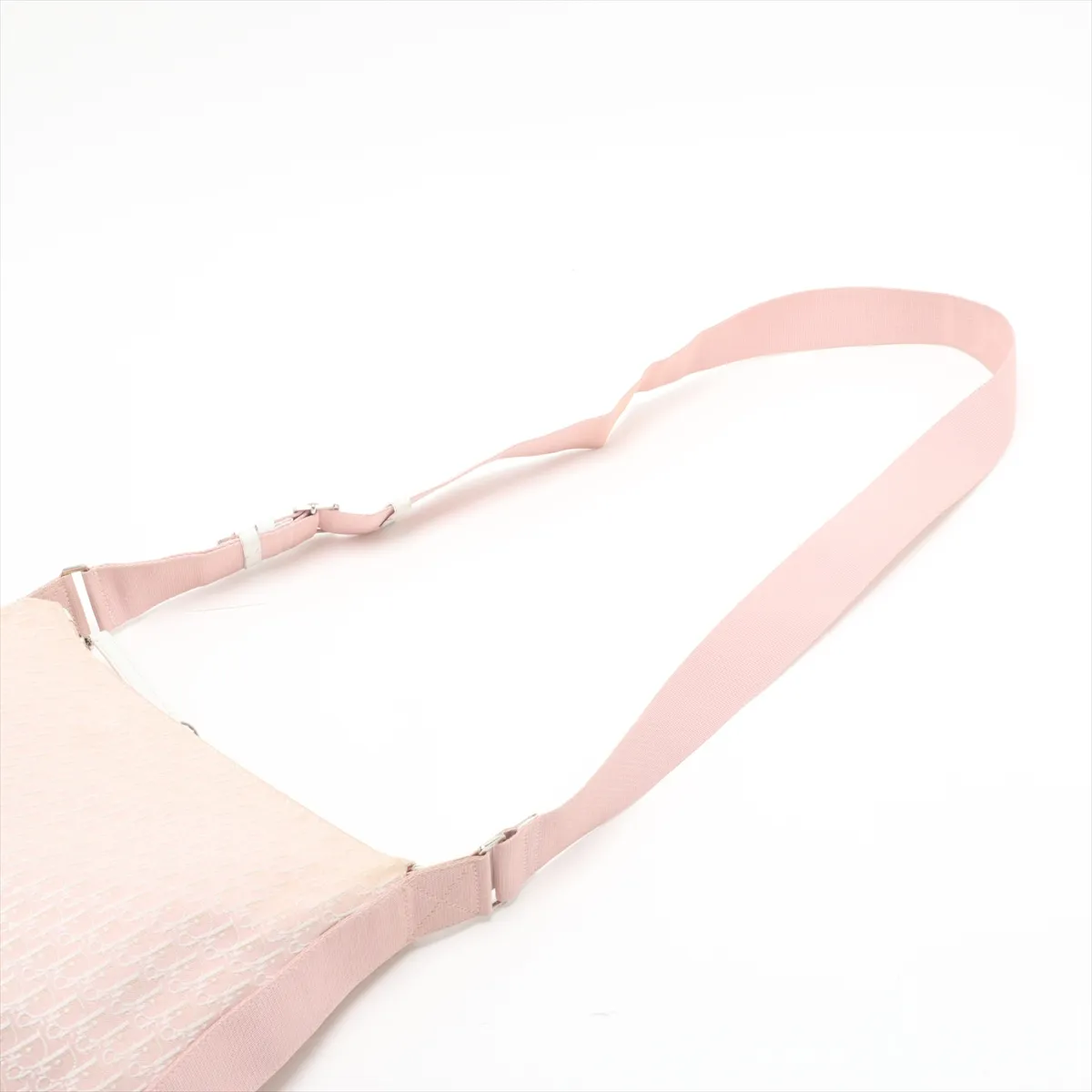 Trotter Canvas x Leather Shoulder Bag Pink — view 5