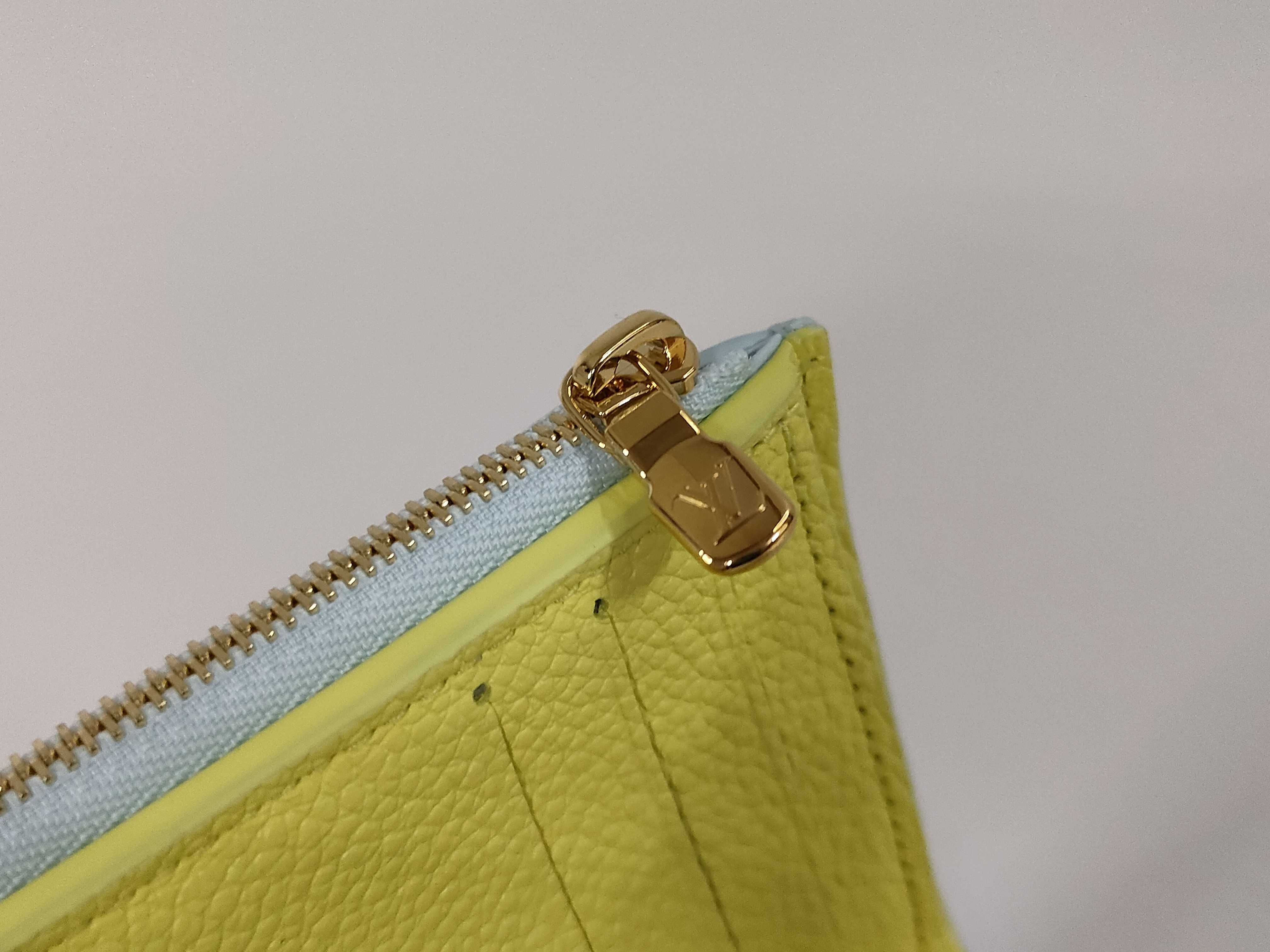 Monogram Empreinte Louis Vuitton Empreinte Portefeuille Victorine Japan Limited Sky Blue Wallet RFID Detector (VO8422) Wallet — view 12