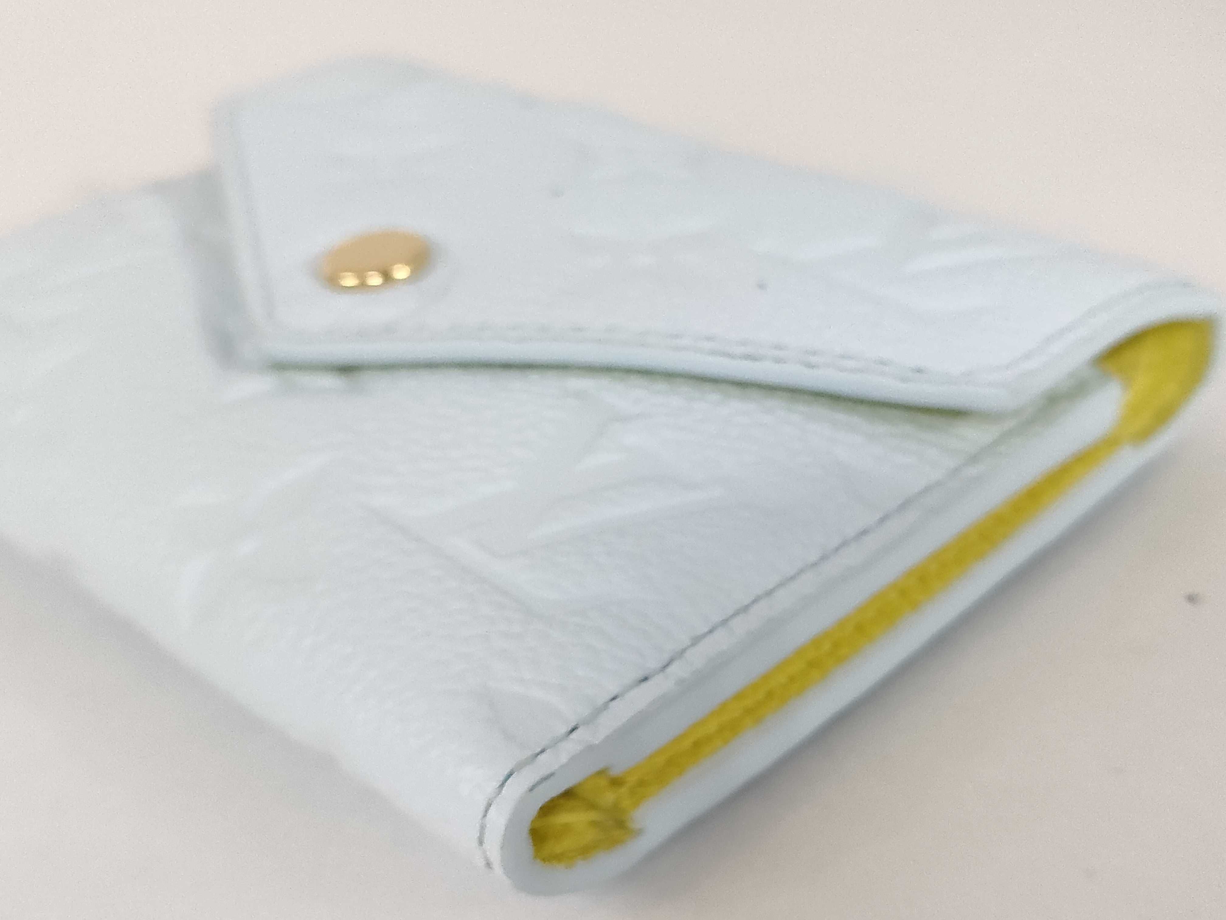 Monogram Empreinte Louis Vuitton Empreinte Portefeuille Victorine Japan Limited Sky Blue Wallet RFID Detector (VO8422) Wallet — view 3