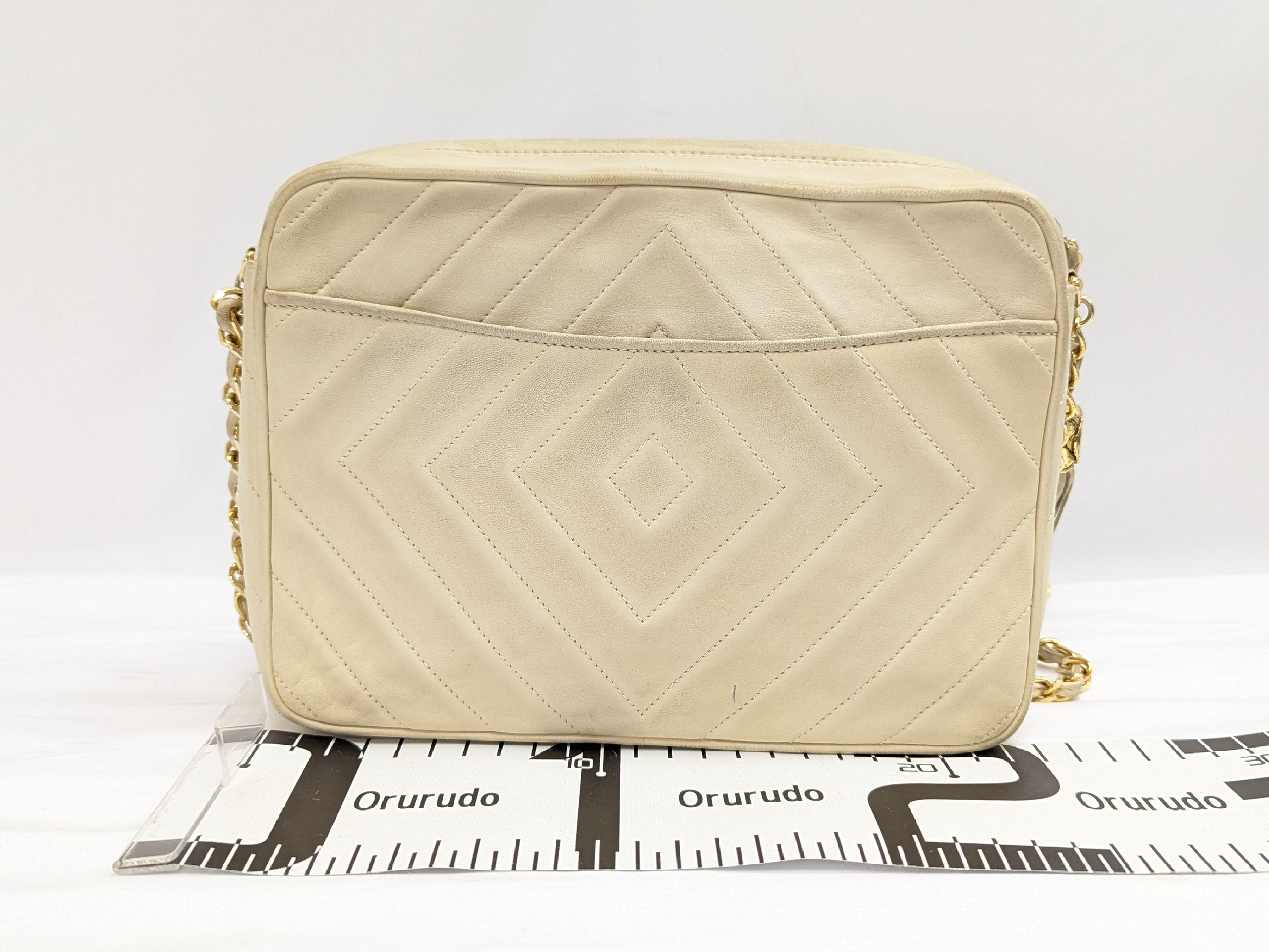 Lambskin Fringe Chain Shoulder Bag — view 2
