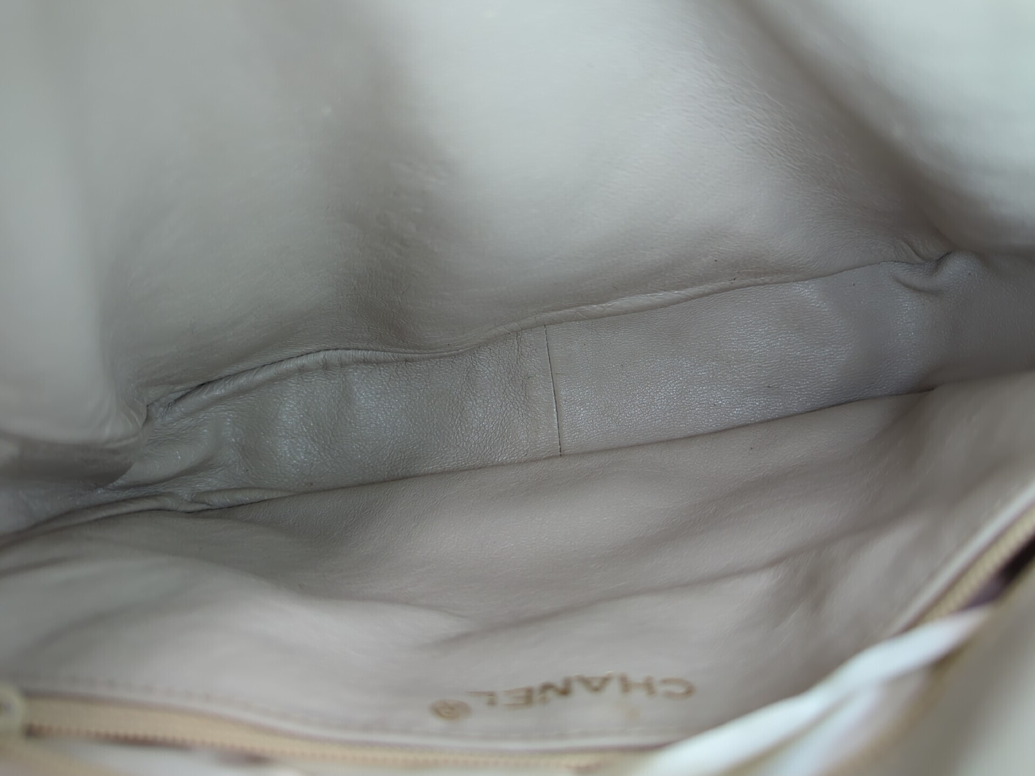Lambskin Fringe Chain Shoulder Bag — view 9
