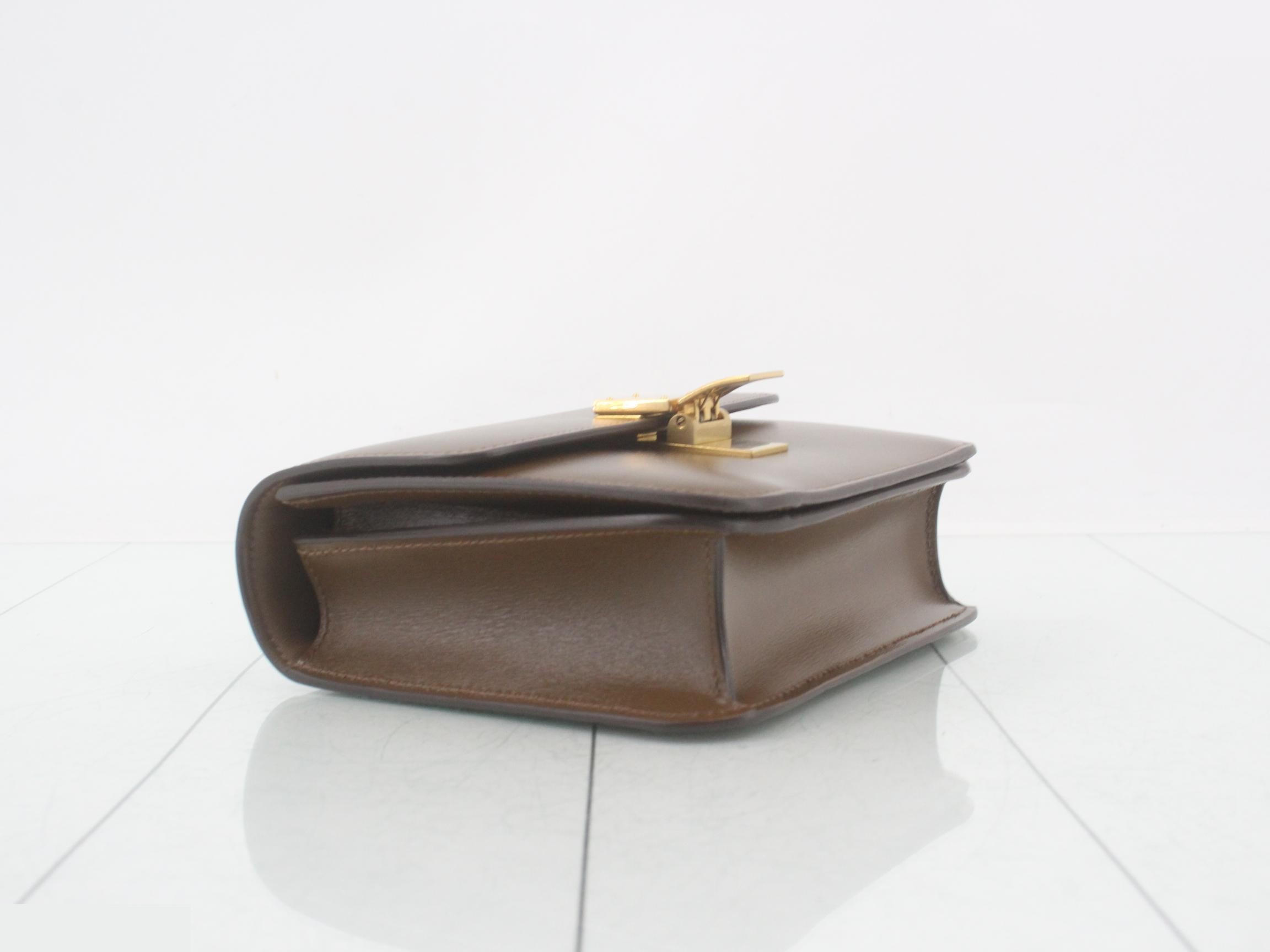 Classic Box Small Shoulder Bag, W: approx. 17cm, Brown — view 5