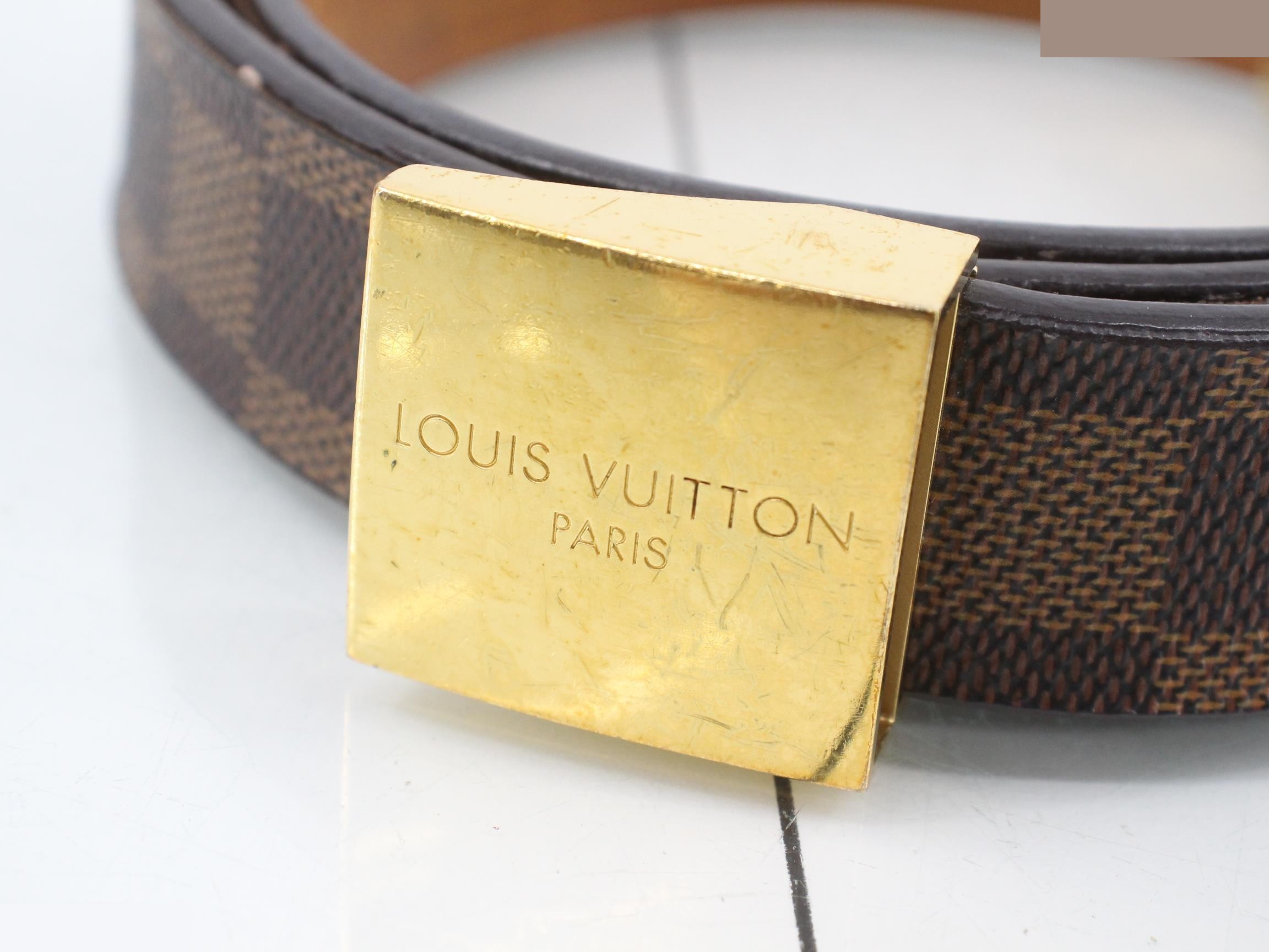 Damier belt — view 3